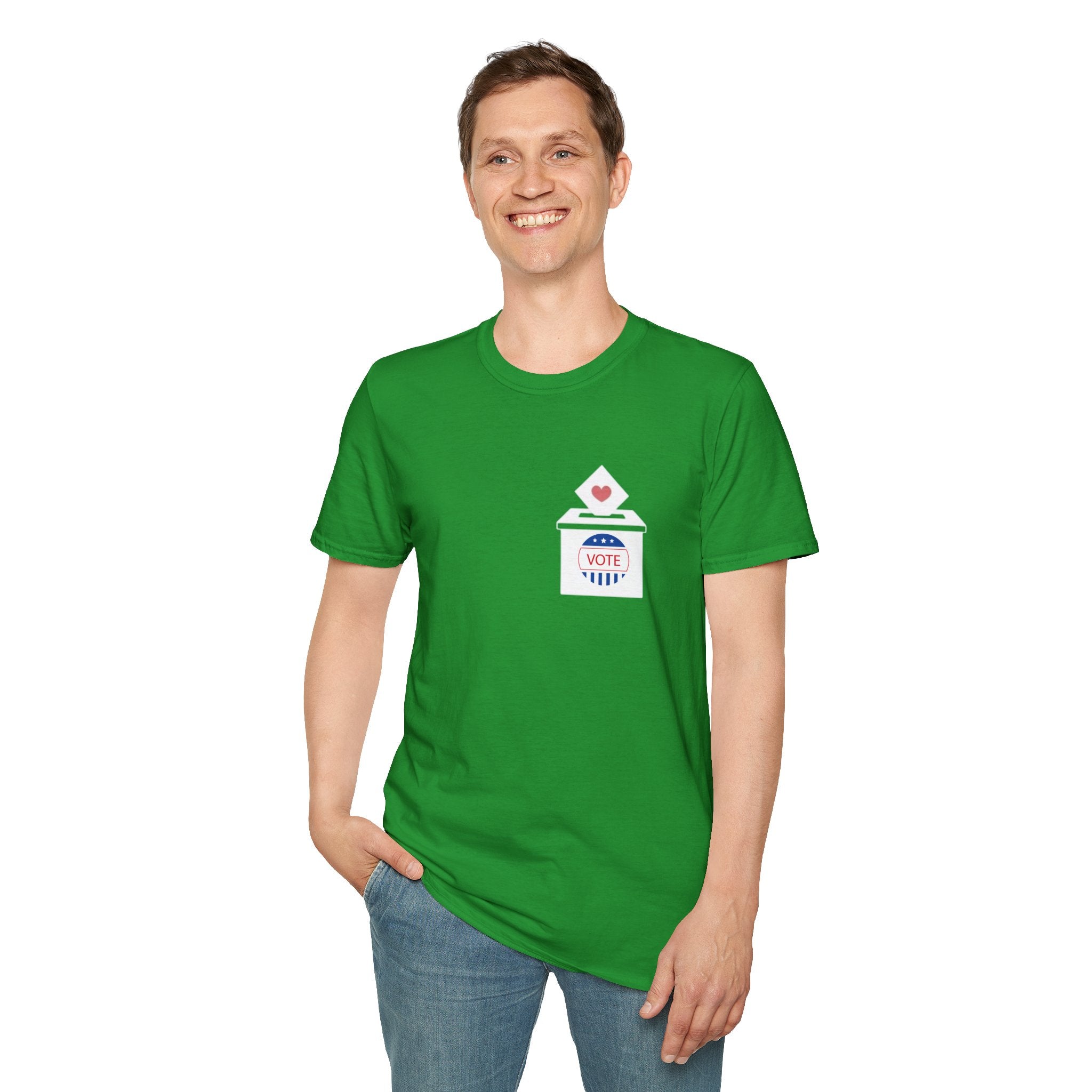 Vote with Your Heart Unisex Softstyle T-Shirt