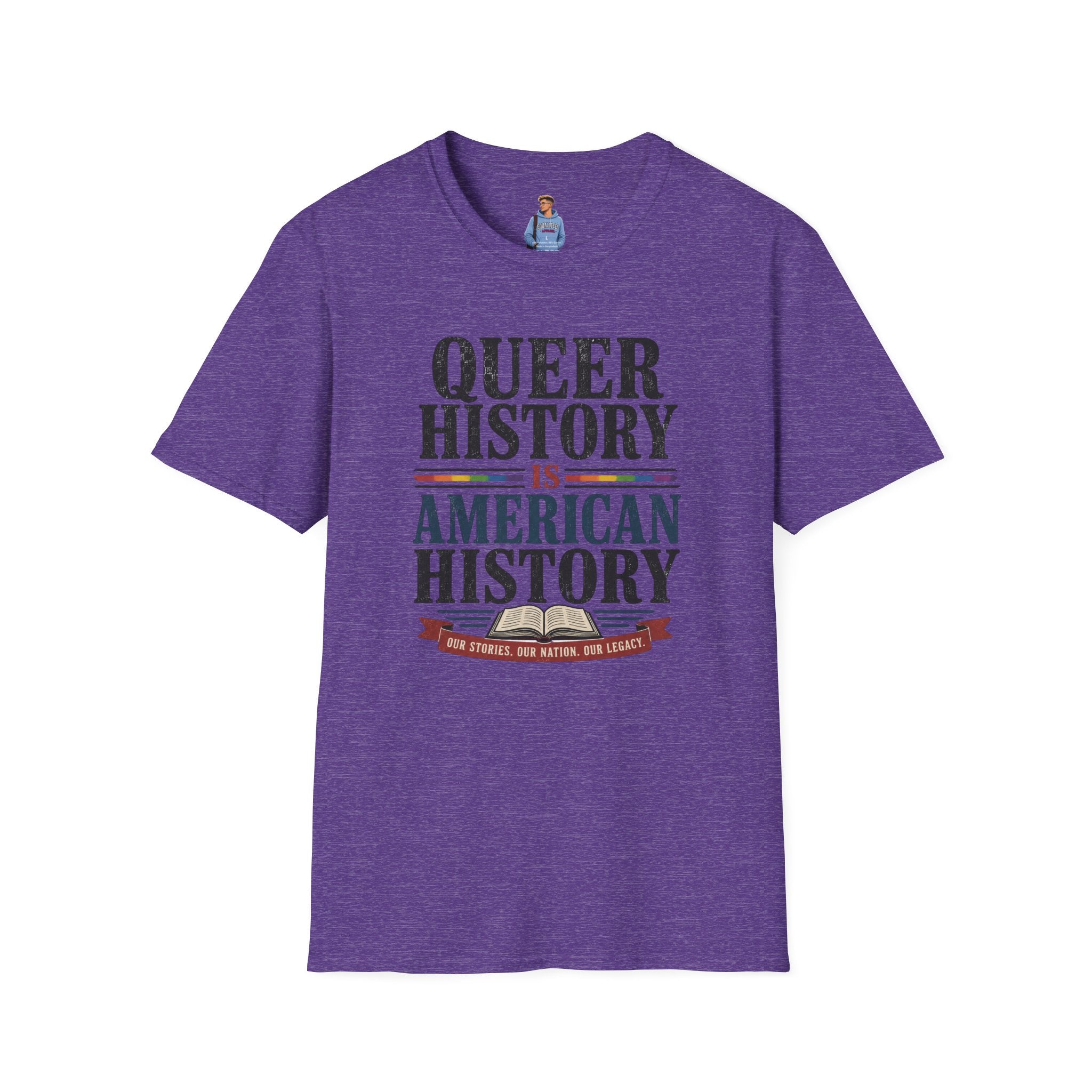 Queer History Is American — Graphic T-Shirt