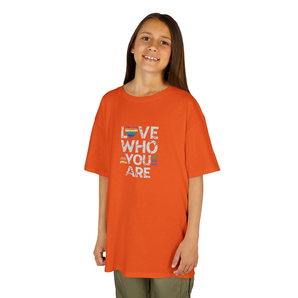 Love Who You Are Kids Heavy Cotton™ Tee - Pride Shirt for Children