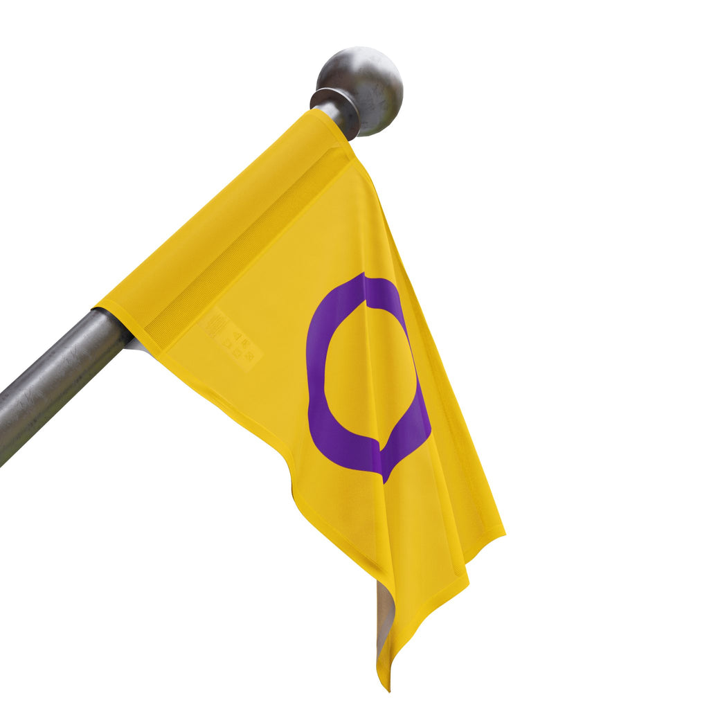 Intersex Pride Flag - Aesthetic LGBTQ+ Banner for Celebration & Home Decor - EqualiTees.Me