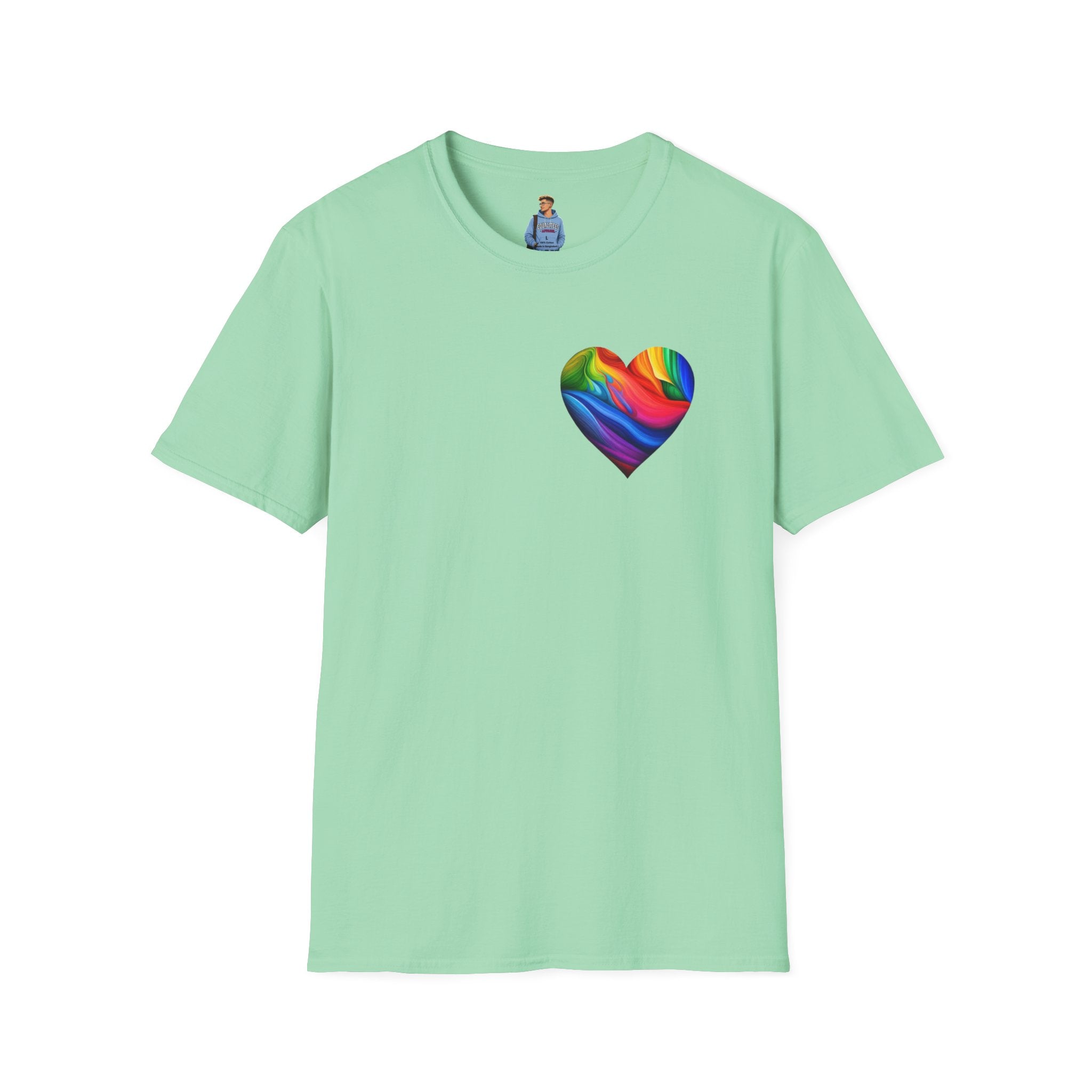 Pride Heart Design T-shirt