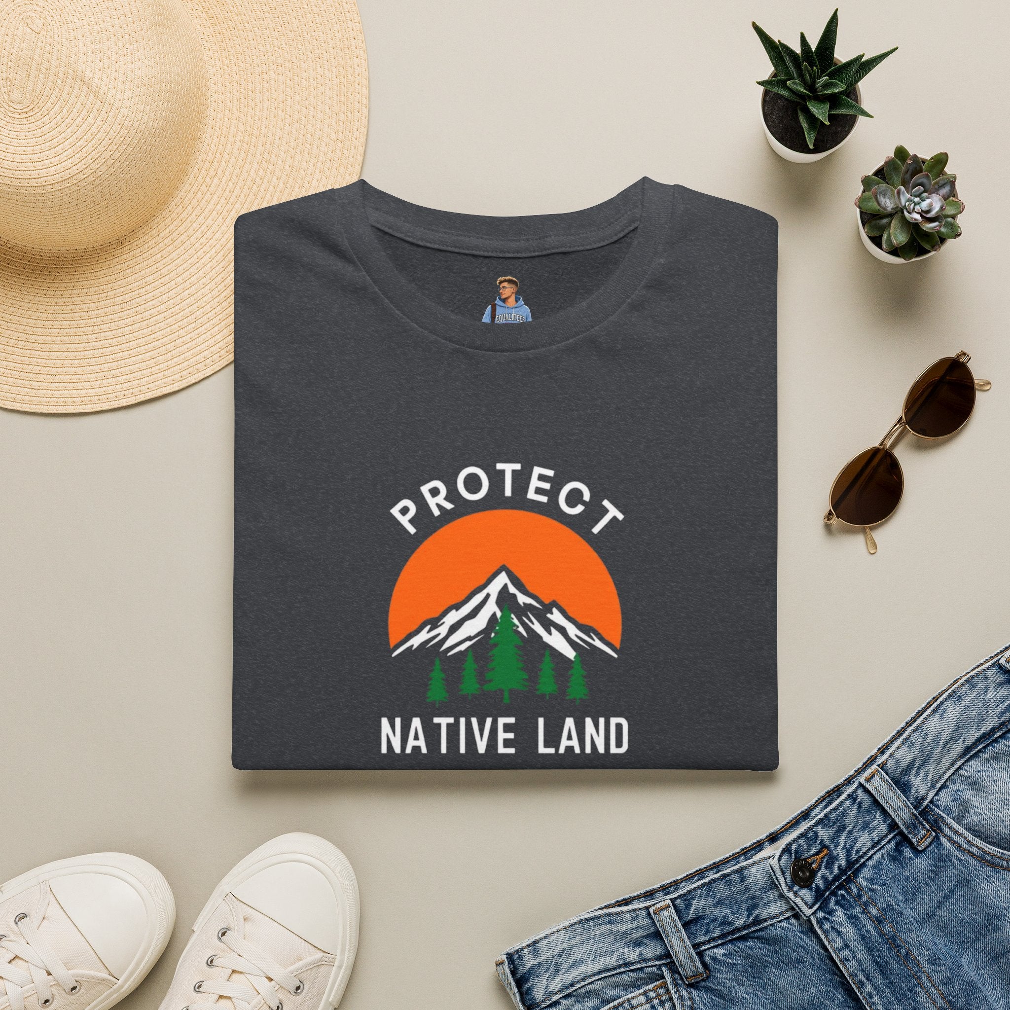 Protect Native Land Softstyle Unisex T-shirt