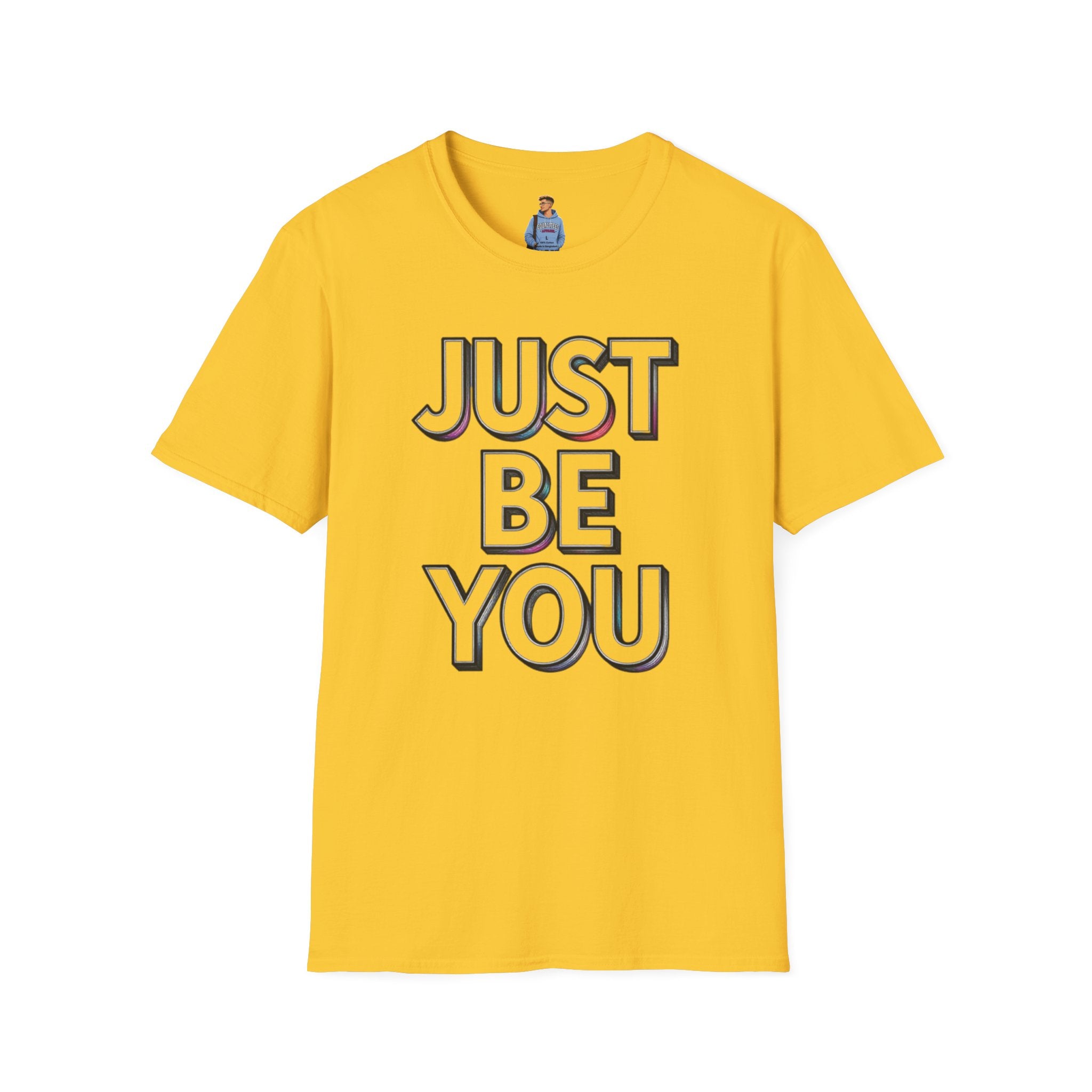 Just Be You T-Shirt — Inspirational Minimalist Graphic Tee