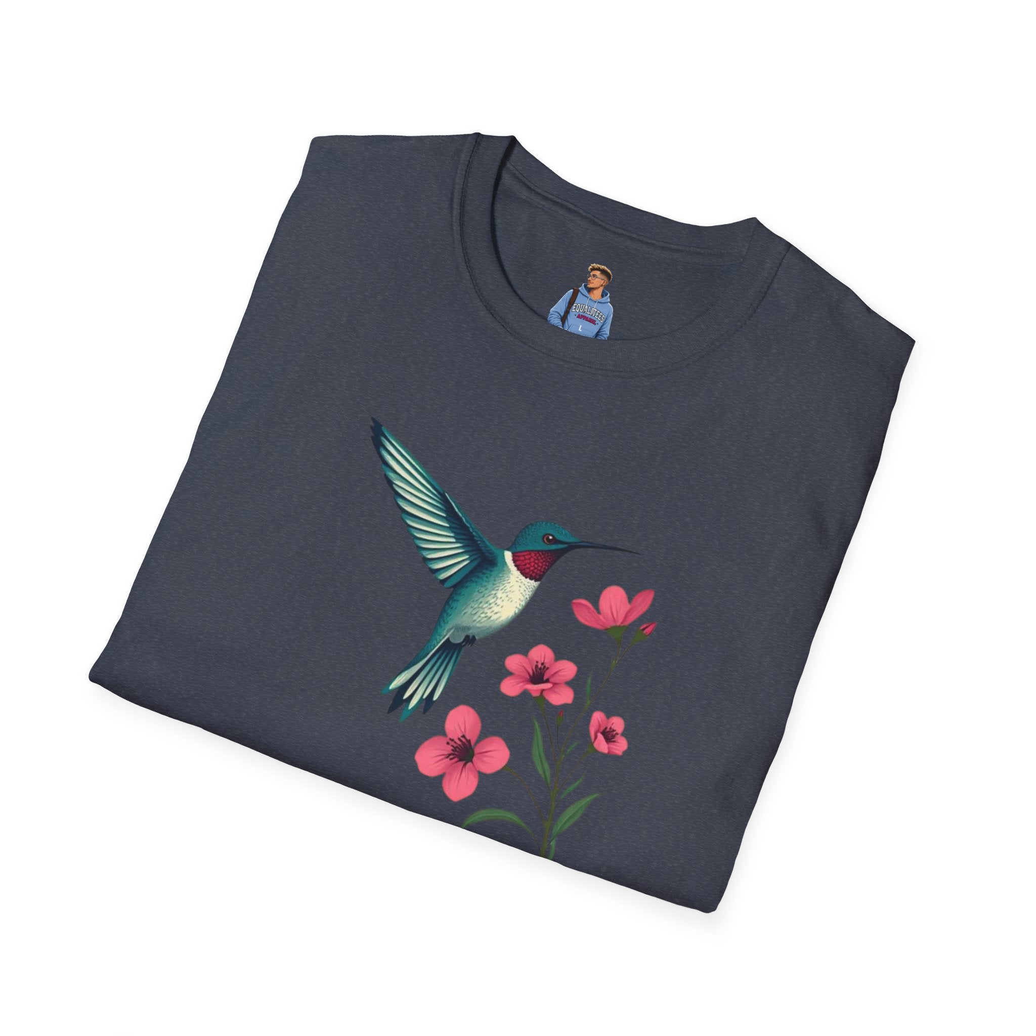Floral Hummingbird T-Shirt