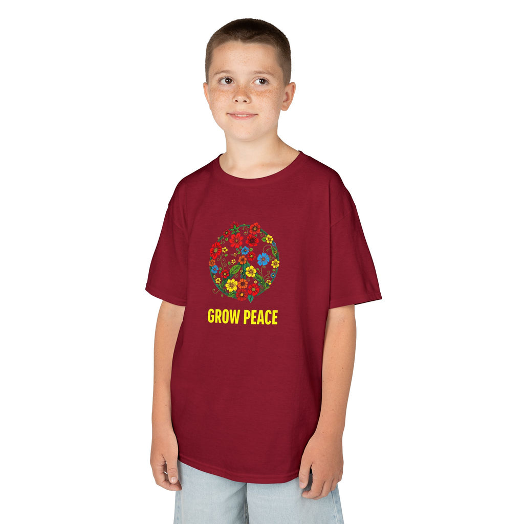 GROW PEACE Kids Heavy Cotton™ Tee