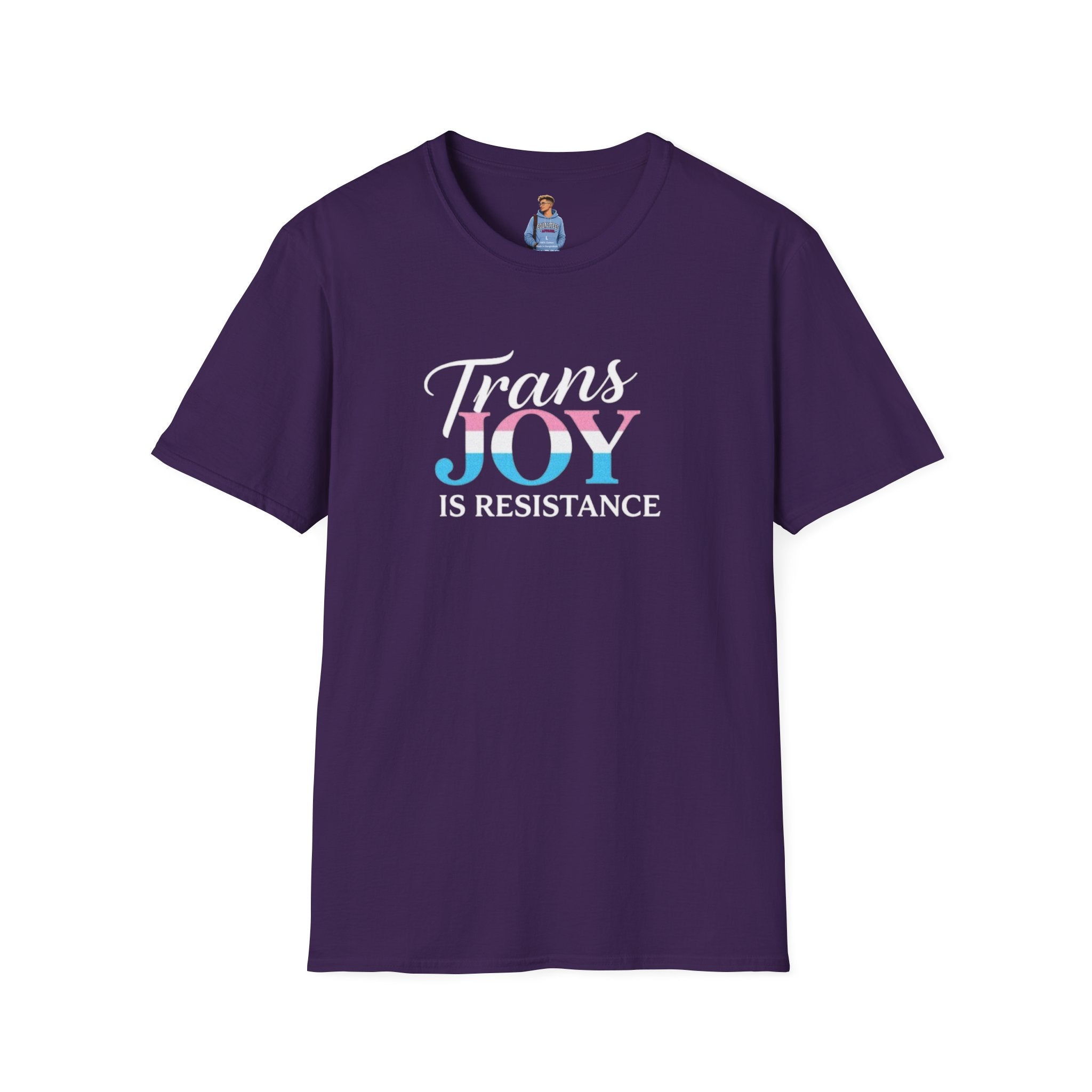 Camiseta unisex Trans Joy is Resistance: Celebra el amor y el empoderamiento