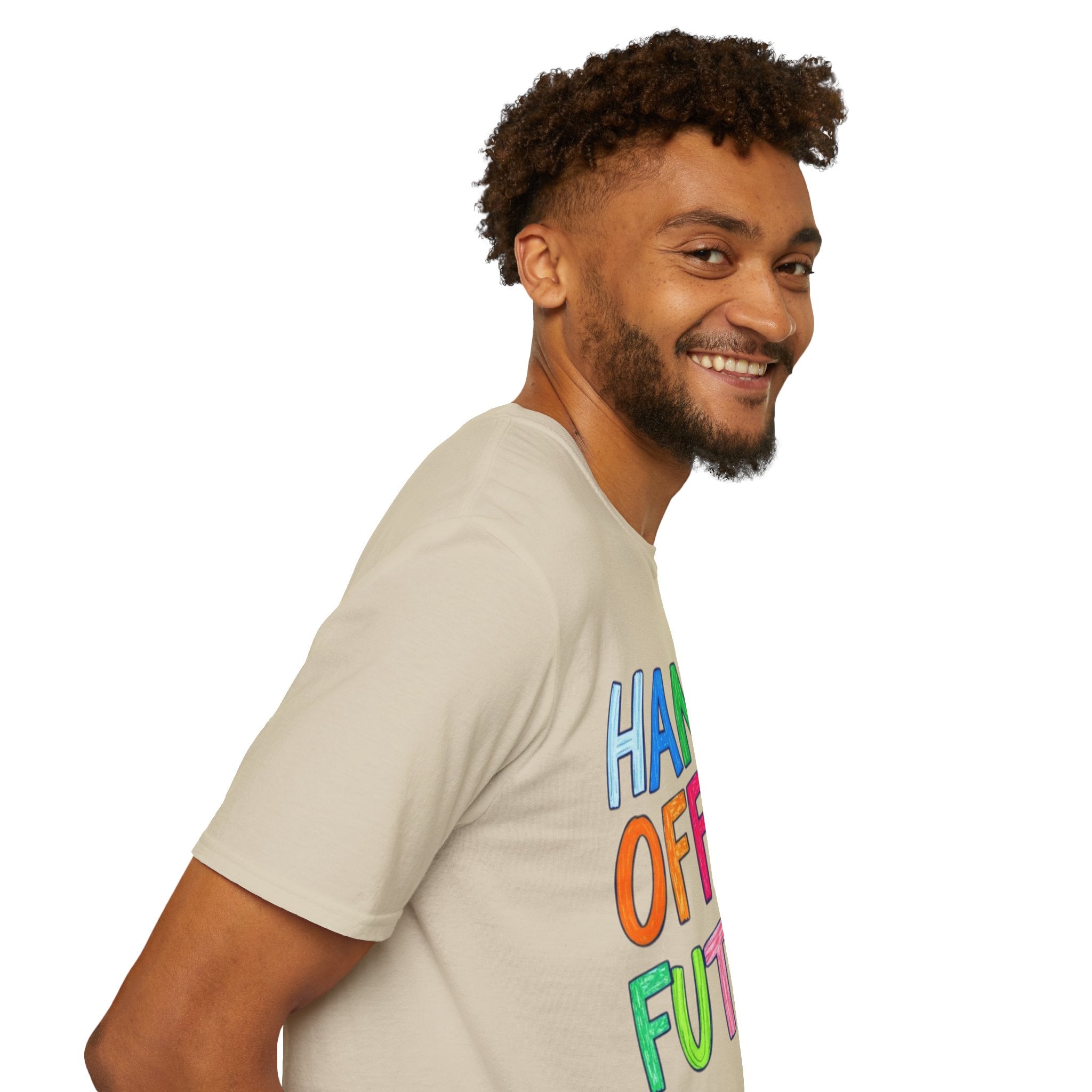 HANDS OFF MY FUTURE Political Statement T-Shirt
