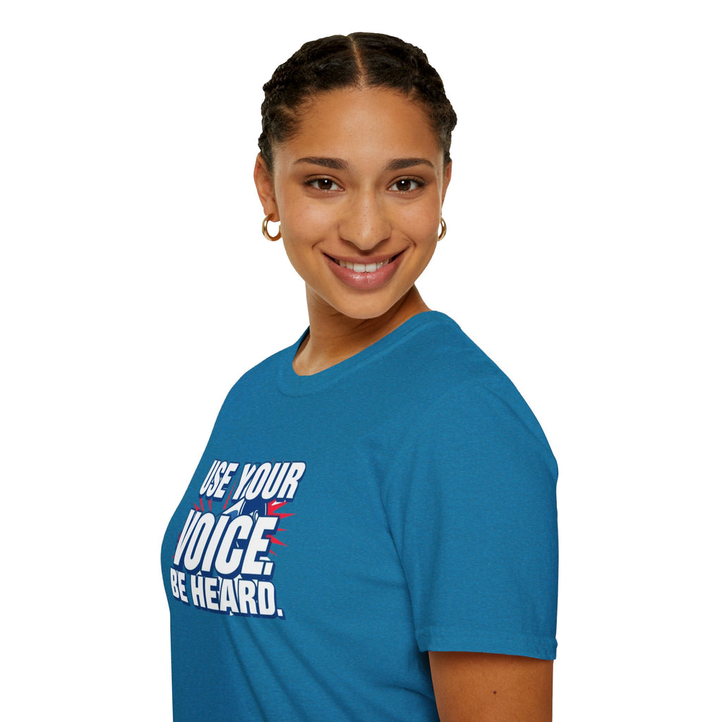 Camiseta de empoderamiento: usa tu voz y hazte escuchar