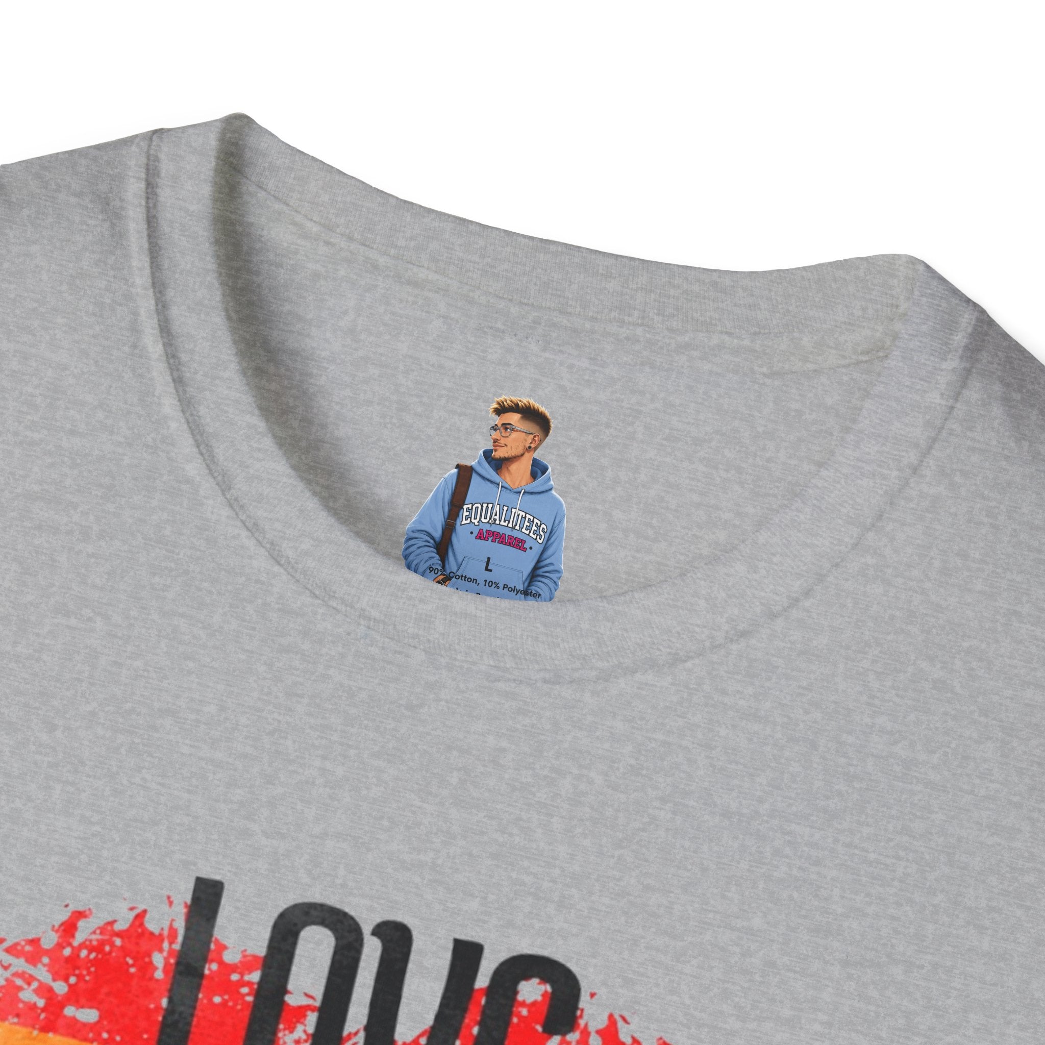 Pride Love Is Love Unisex Softstyle T-Shirt