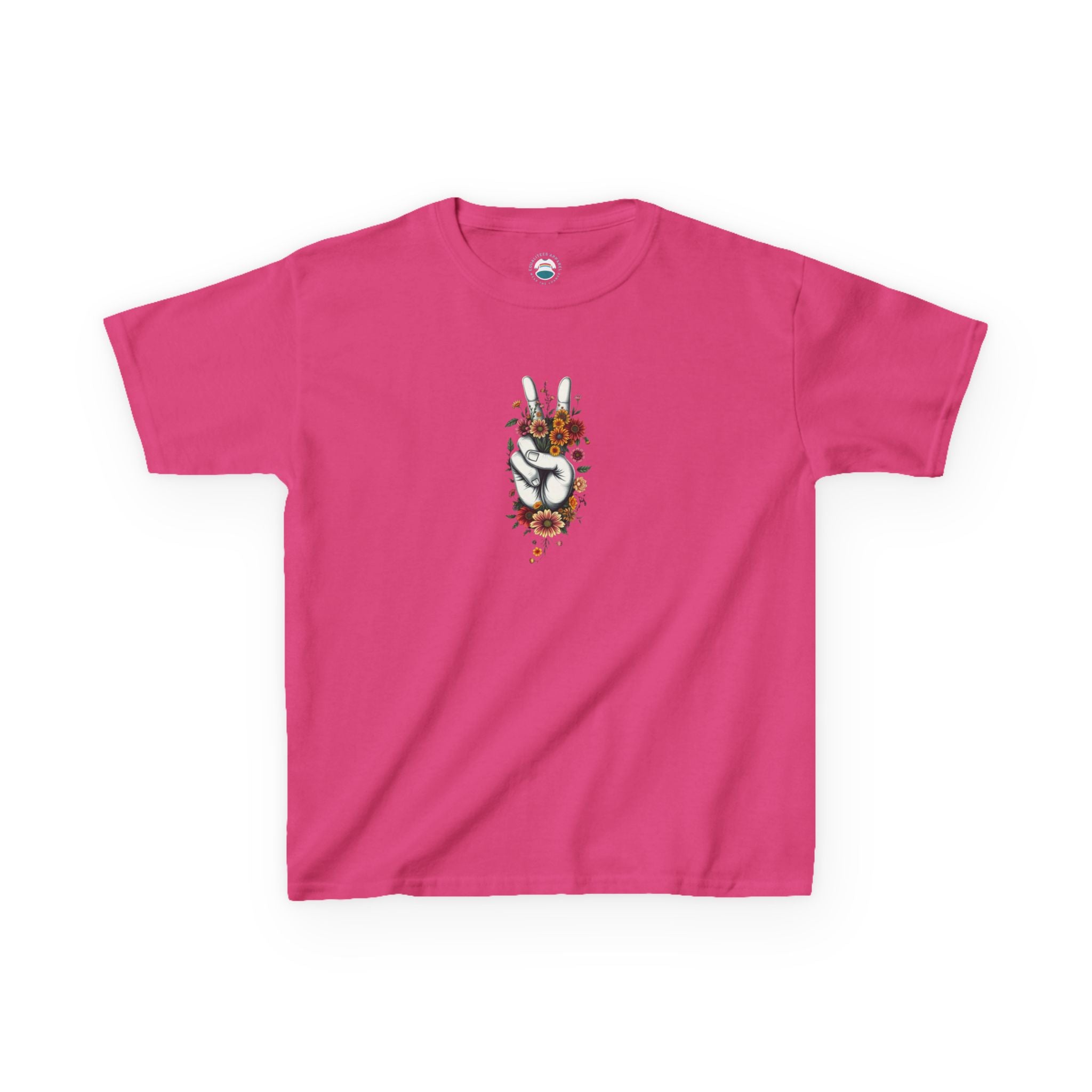 Grow Peace Kids Heavy Cotton™ Tee - EqualiTees.Me