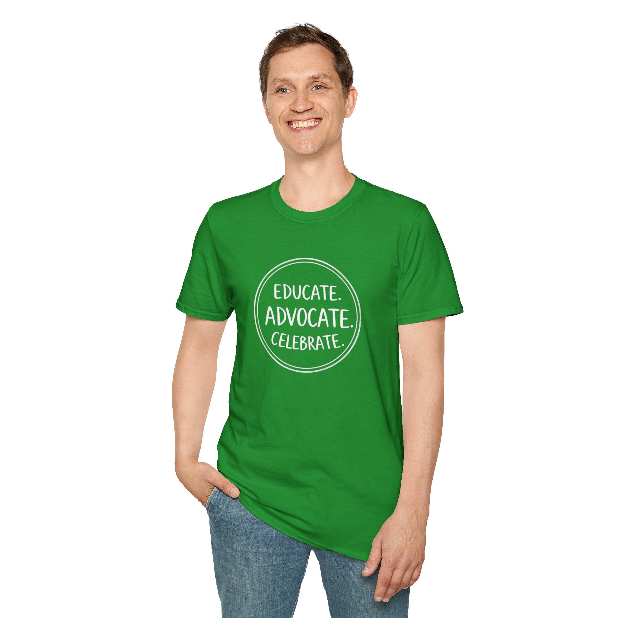 Subtle Pride Educate Advocate Celebrate