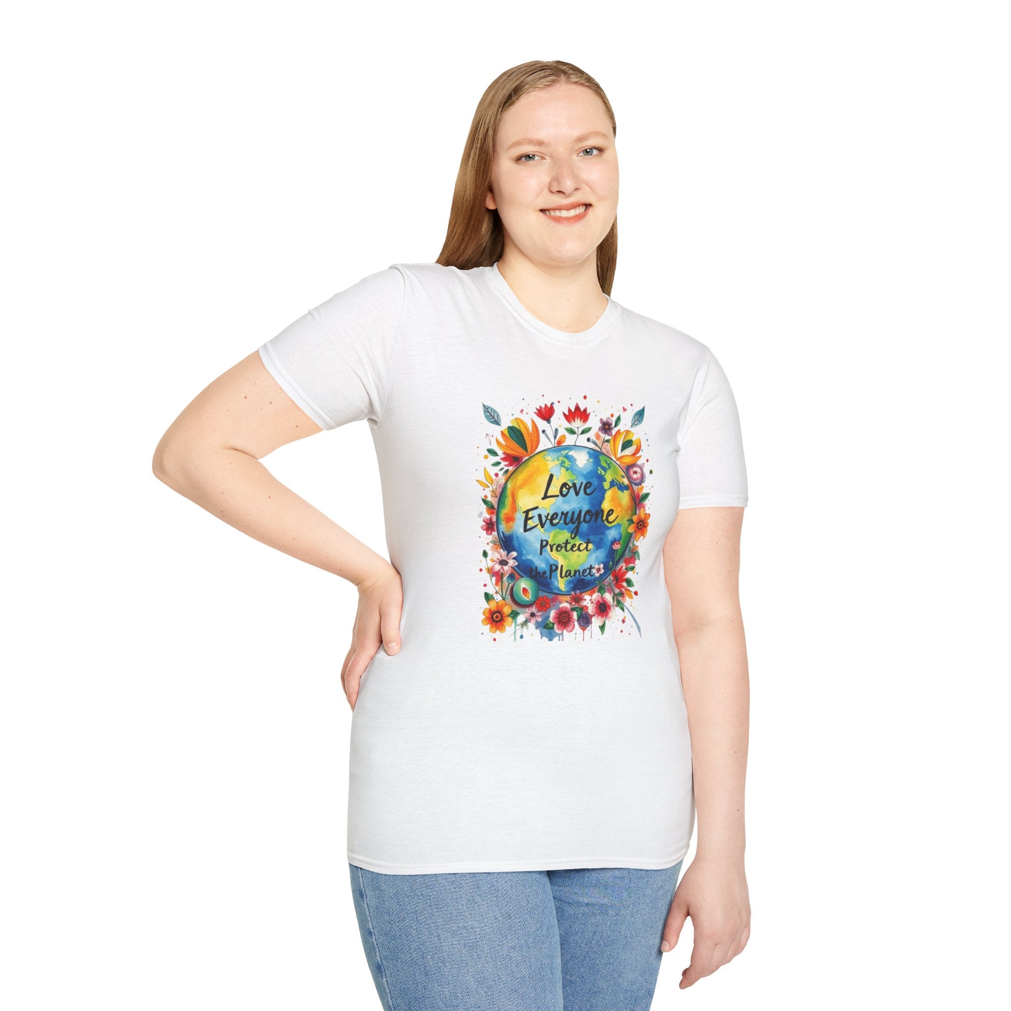 Love Everyone Protect The Planet T-Shirt
