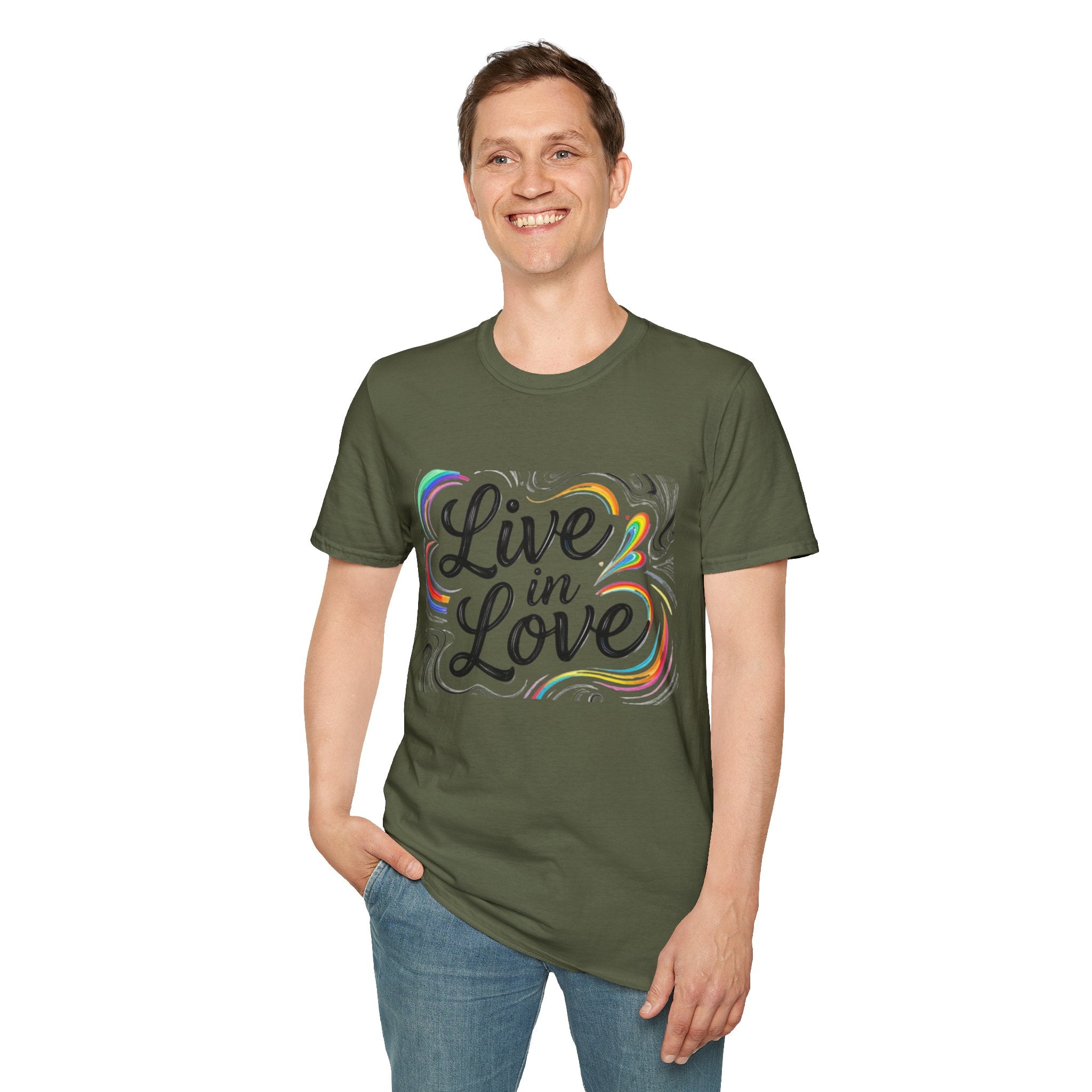 Live in Love Inspirational T-Shirt