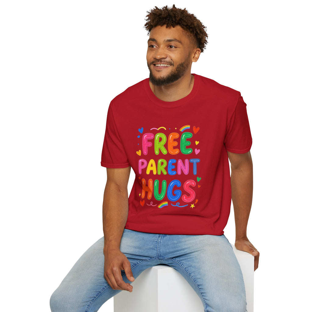 Free Parent Hugs Affirming T-Shirt