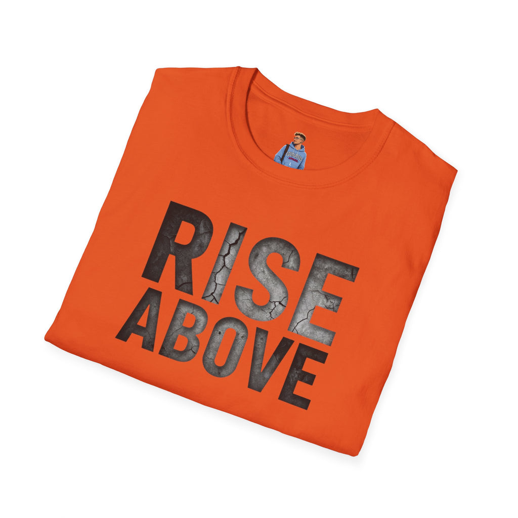 Rise Above Motivational Graphic T-Shirt