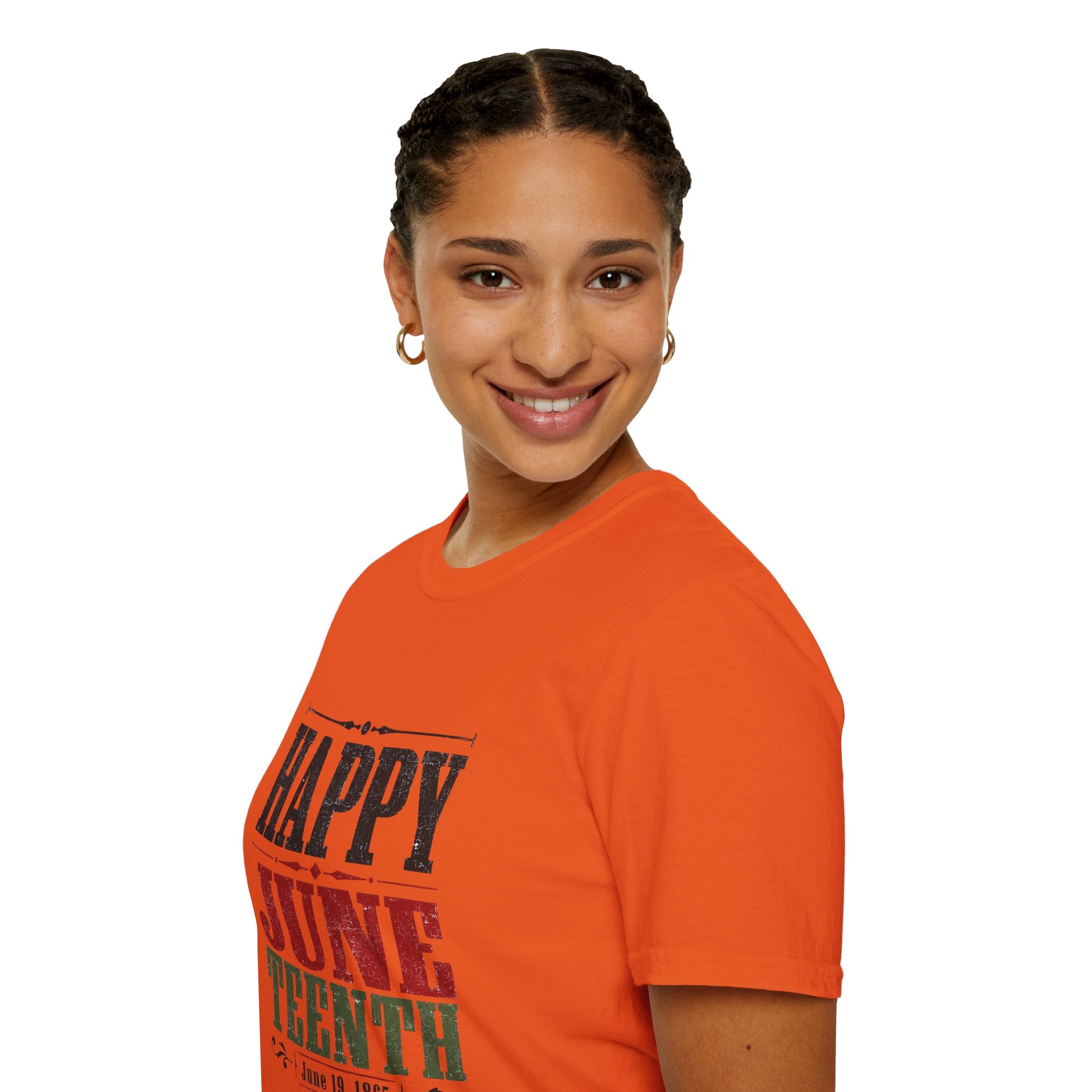 Juneteenth T-Shirt — "Happy Juneteenth" Celebration Tee