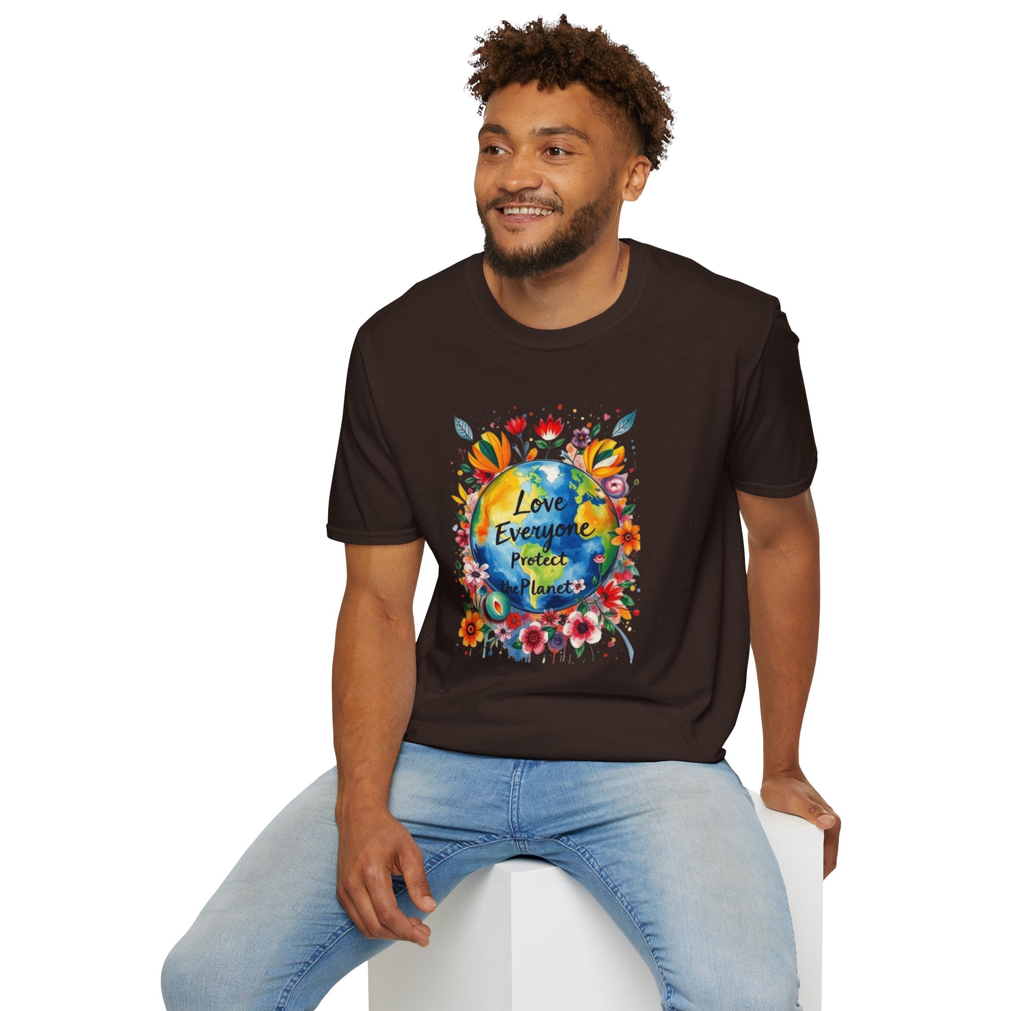 Love Everyone Protect The Planet T-Shirt