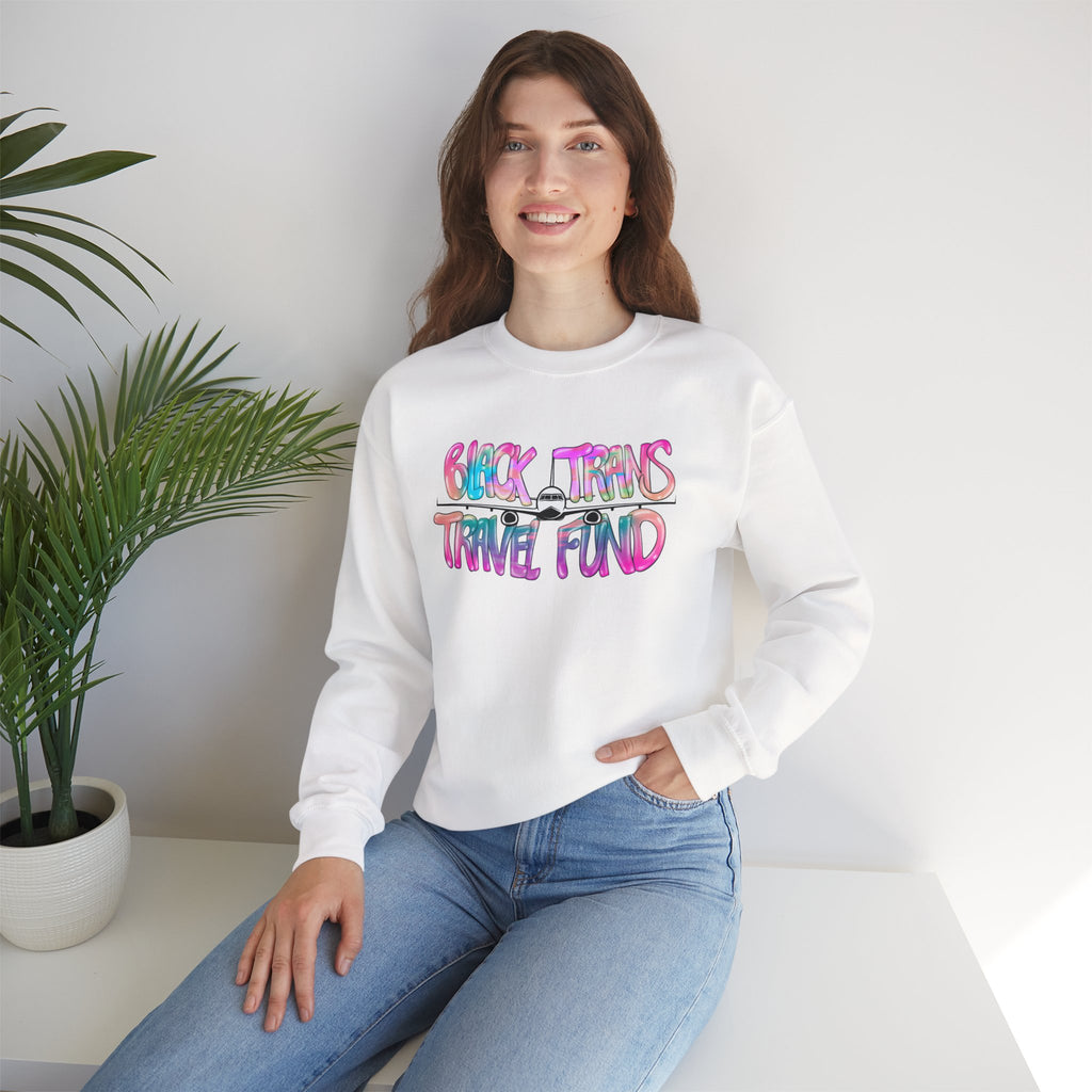 BTTF - Black Trans Travel Fund Unisex Crewneck Sweatshirt