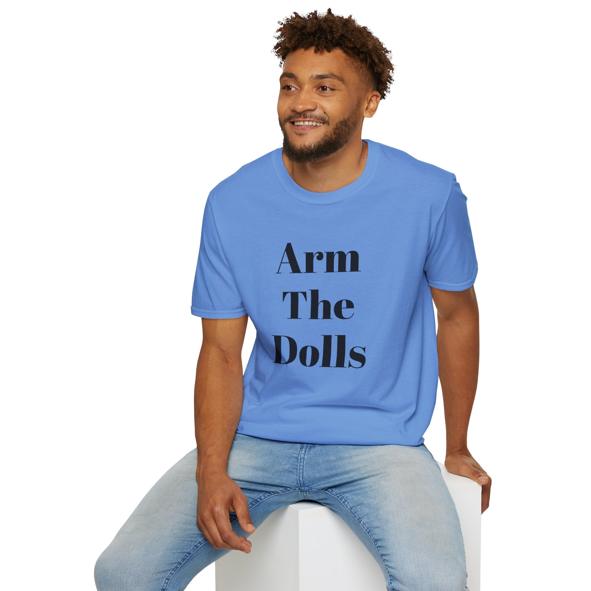 Arm The Dolls — Minimalist Statement T-Shirt