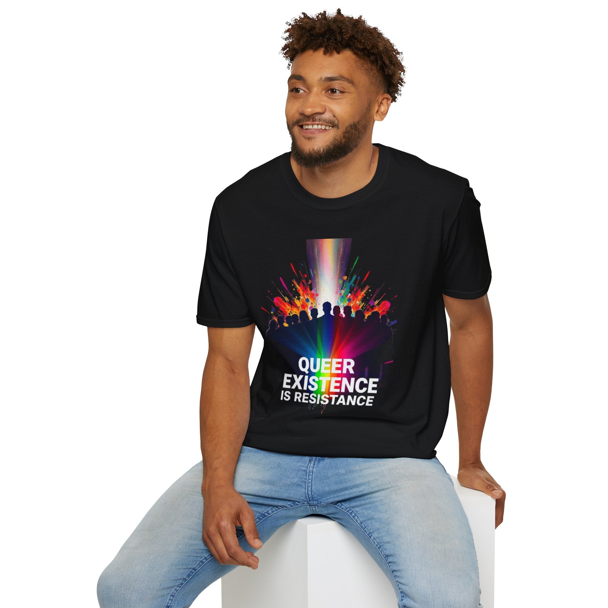 Queer Existence is Resistance Graphic T-Shirt