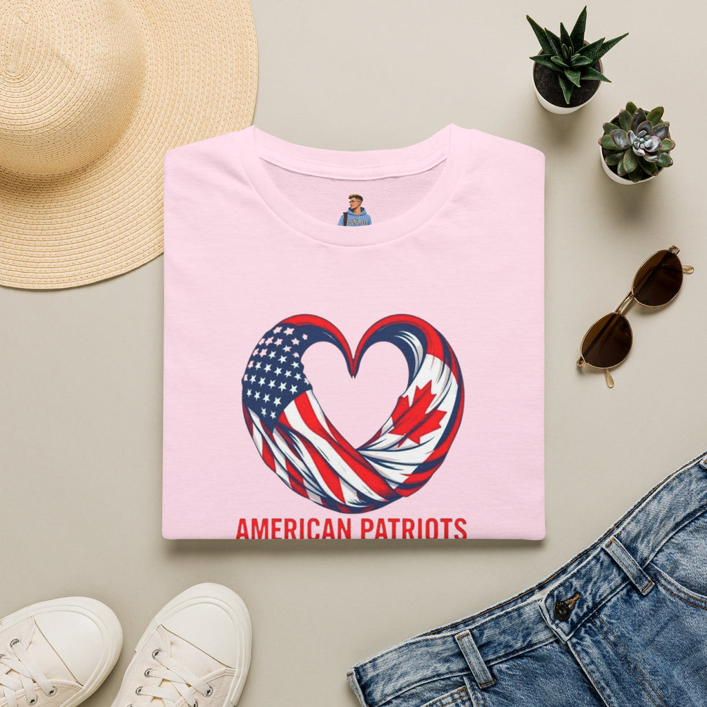 American Patriots Stand with Canada T-shirt