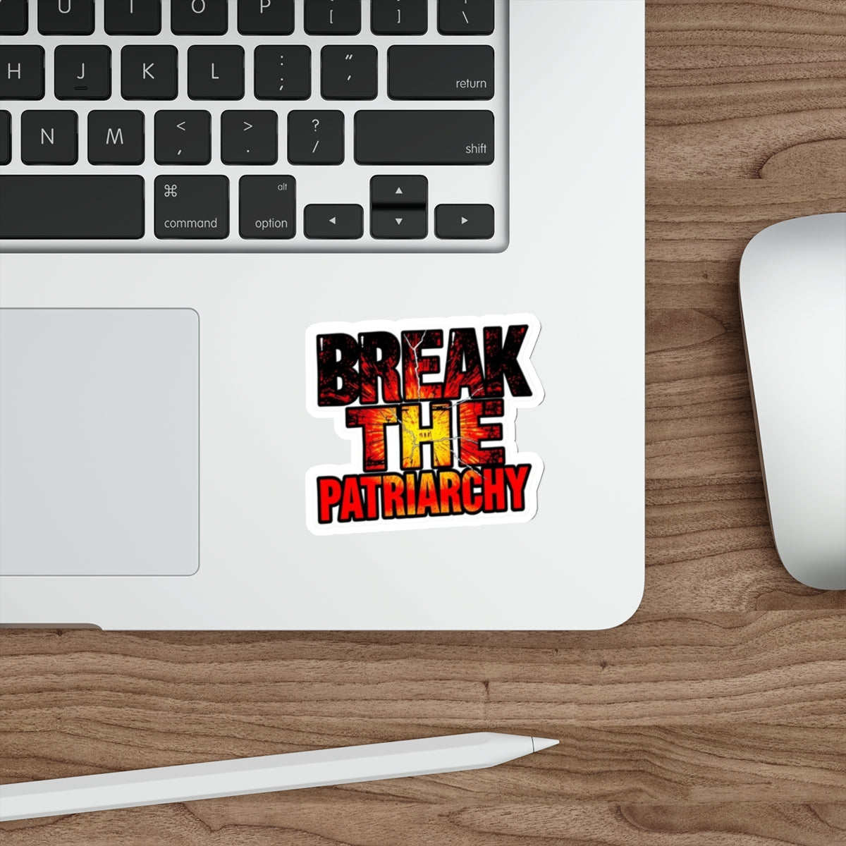 BREAK THE PATRIARCHY Sticker - EqualiTees.Me