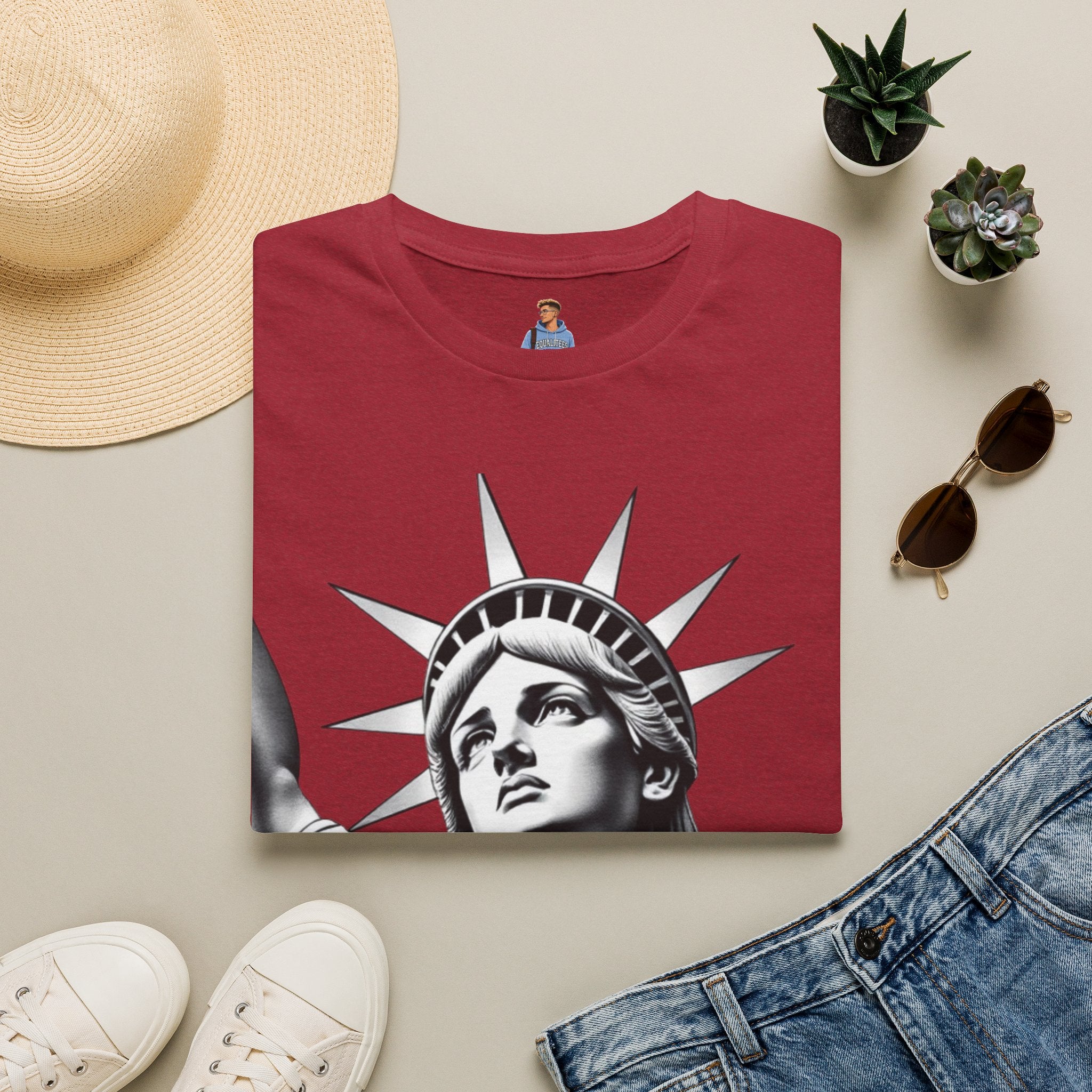 Statue of Liberty Unisex Softstyle T-Shirt
