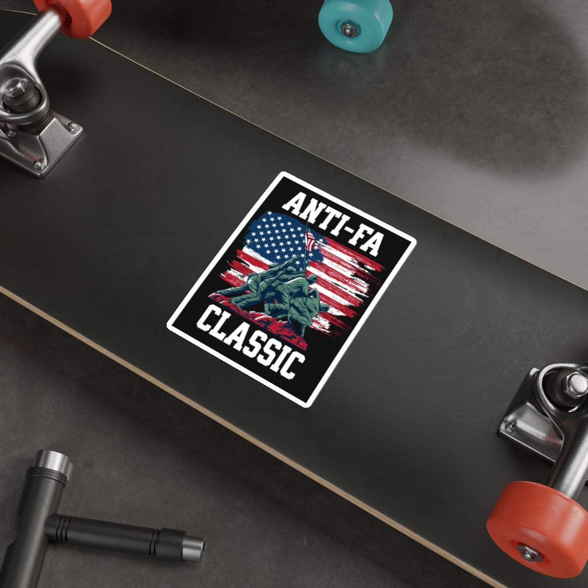 Die-Cut Stickers - Anti-Fa Classic - EqualiTees.Me