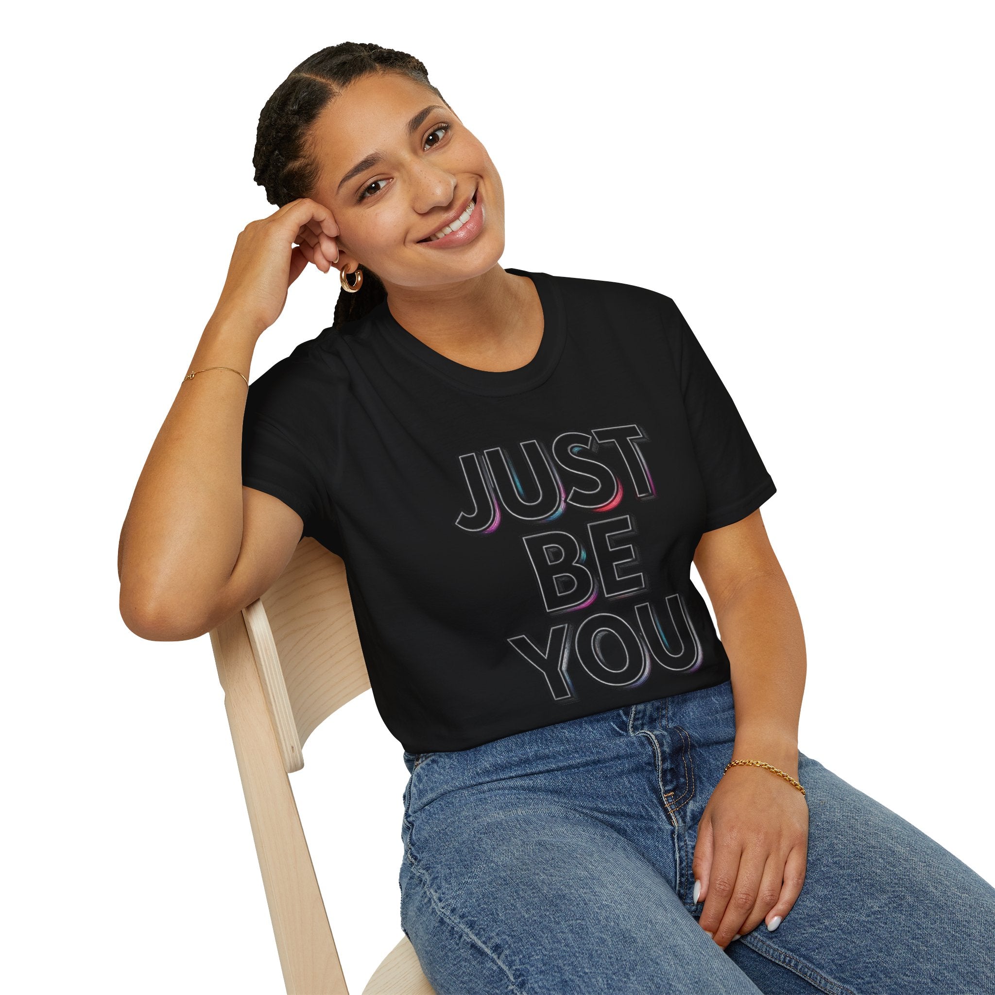 Just Be You T-Shirt — Inspirational Minimalist Graphic Tee