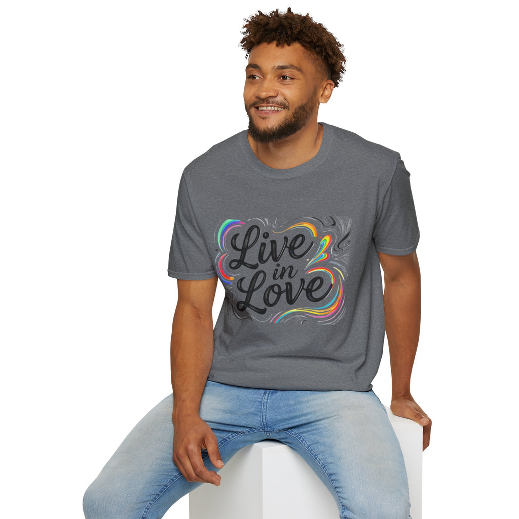 Live in Love Inspirational T-Shirt