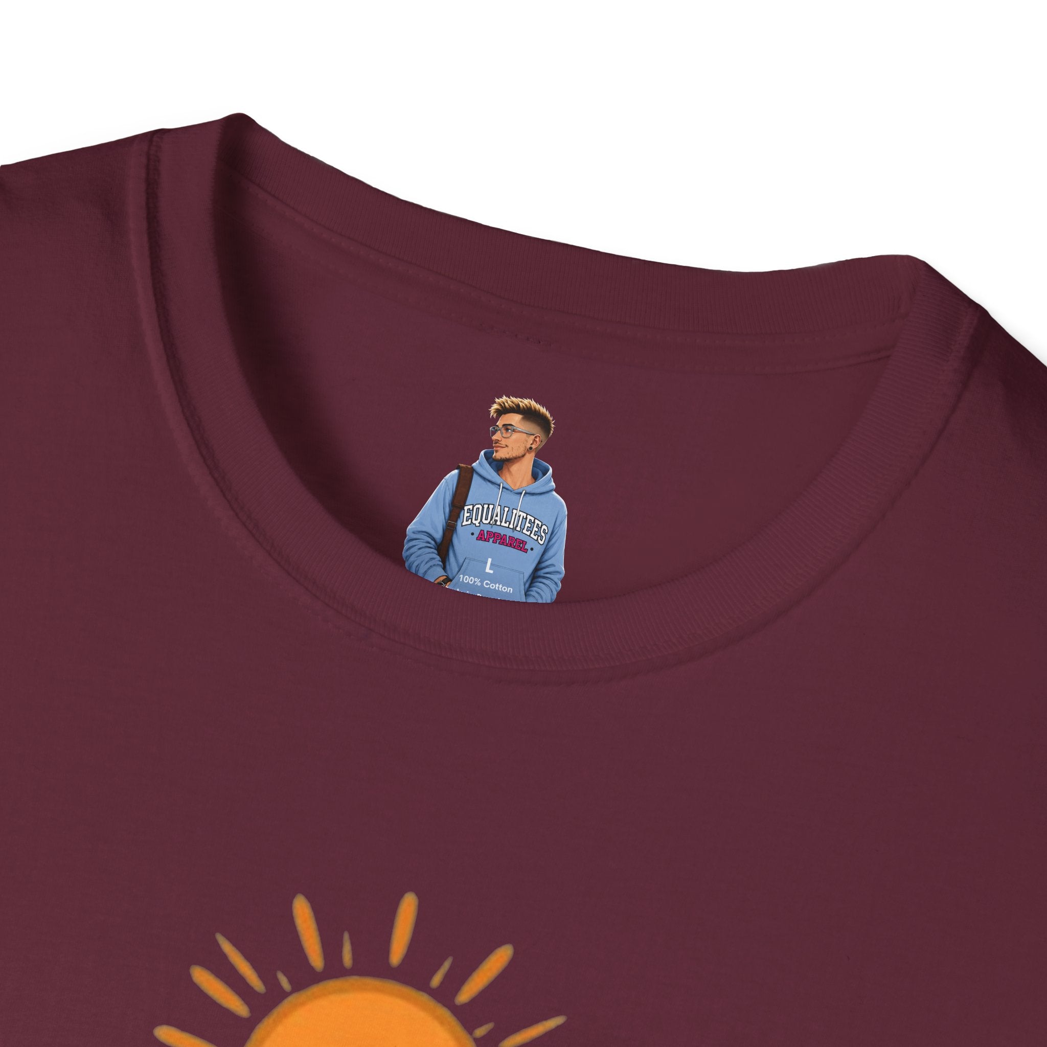 Mountain Scene Unisex Softstyle T-shirt