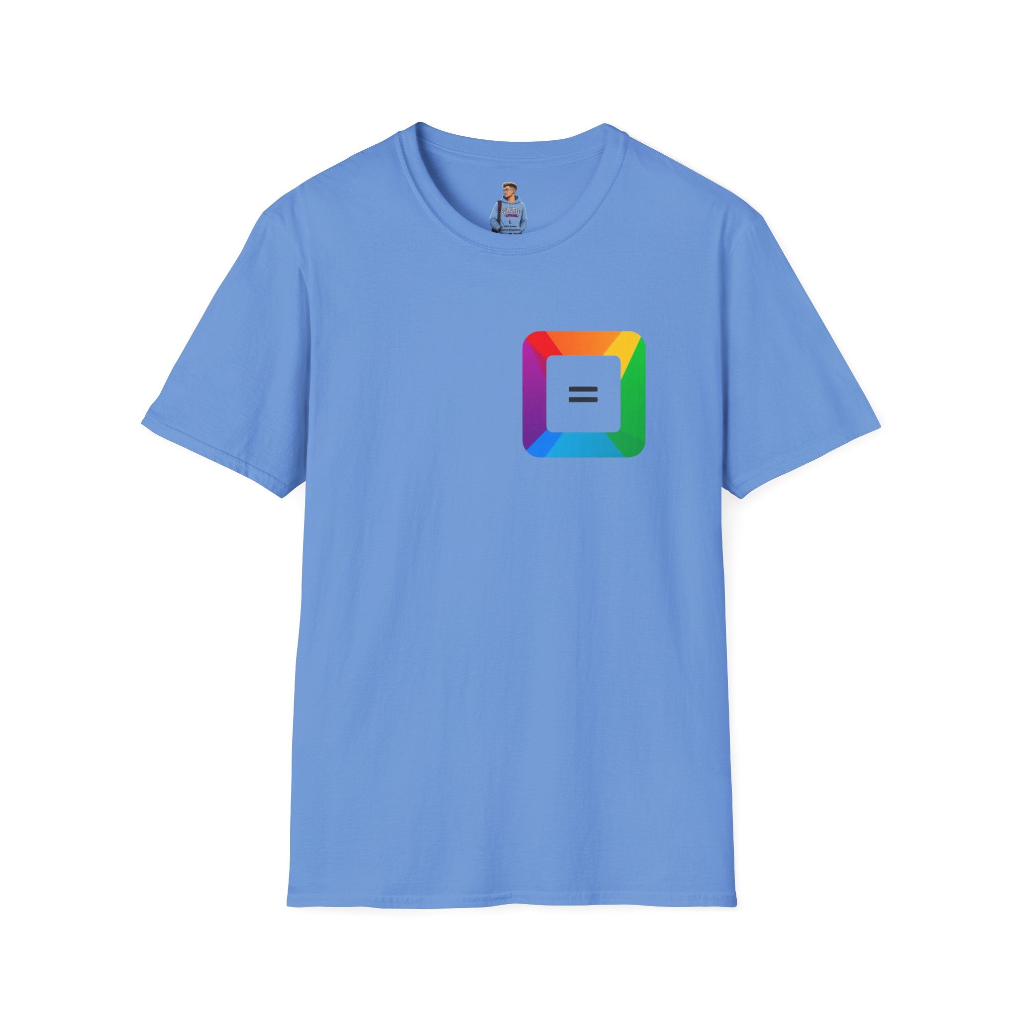 Pride-Theme Unisex Softstyle T-Shirt - "True freedom is Equality for ALL"