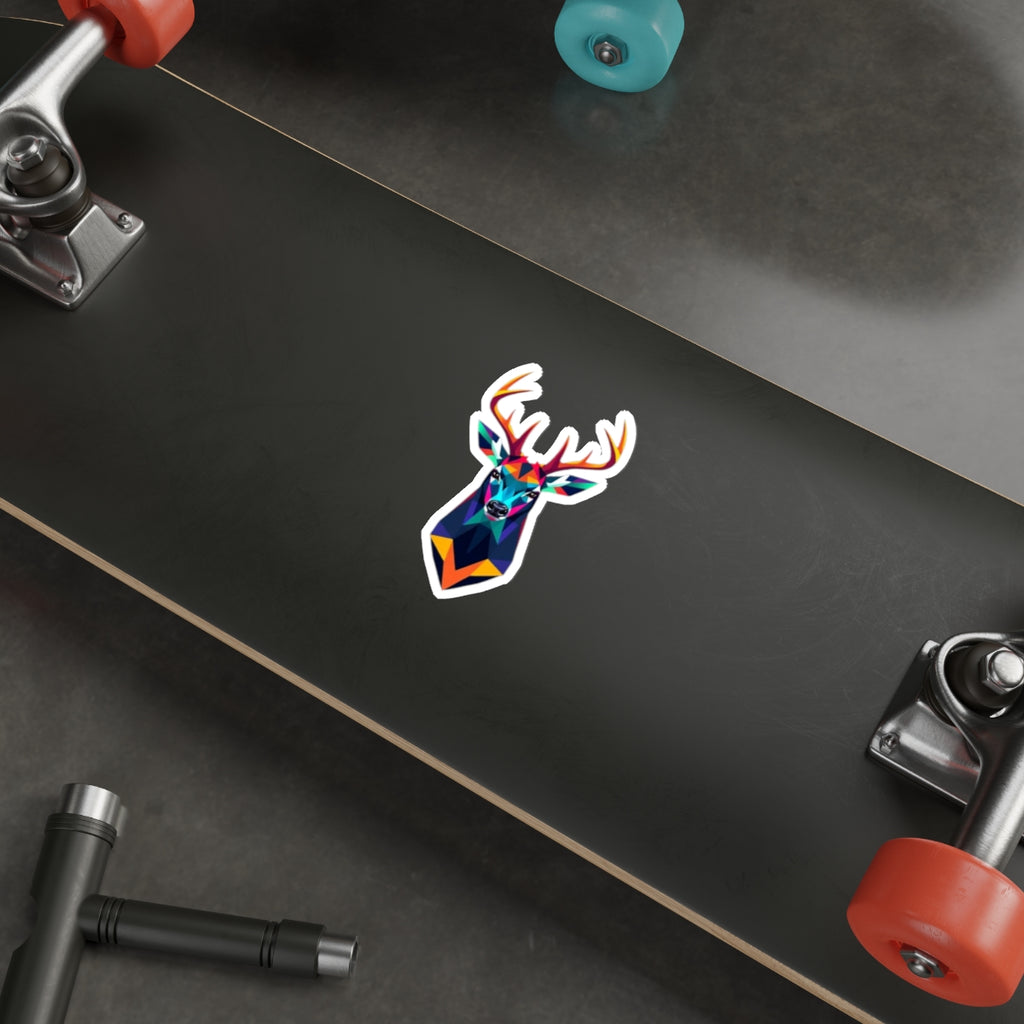 Die-Cut Stickers - Pride Deer - EqualiTees.Me