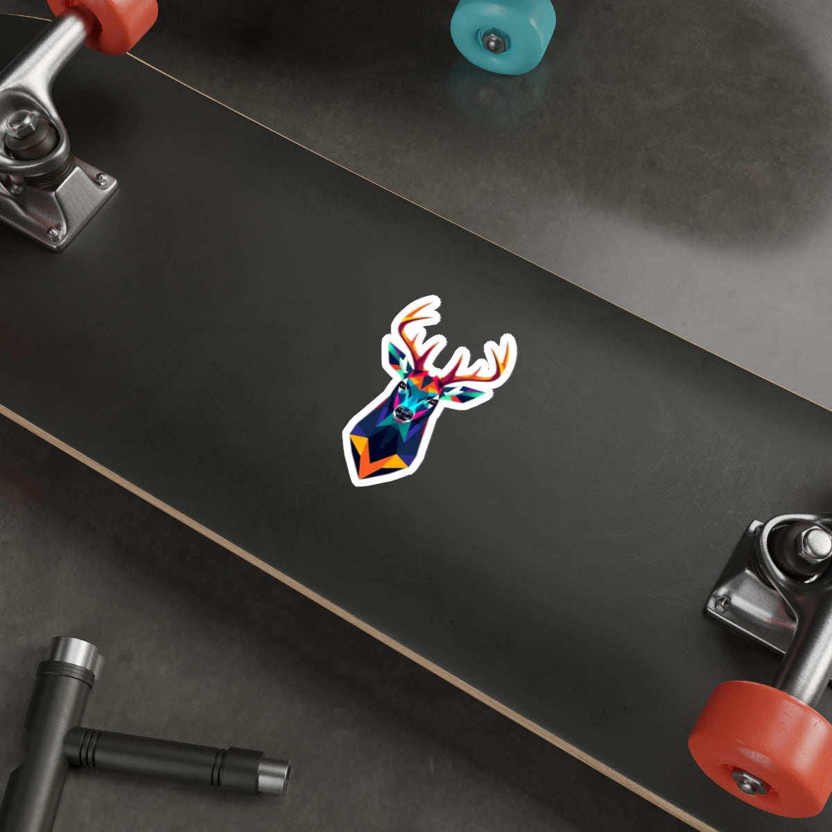 Die-Cut Stickers - Pride Deer - EqualiTees.Me