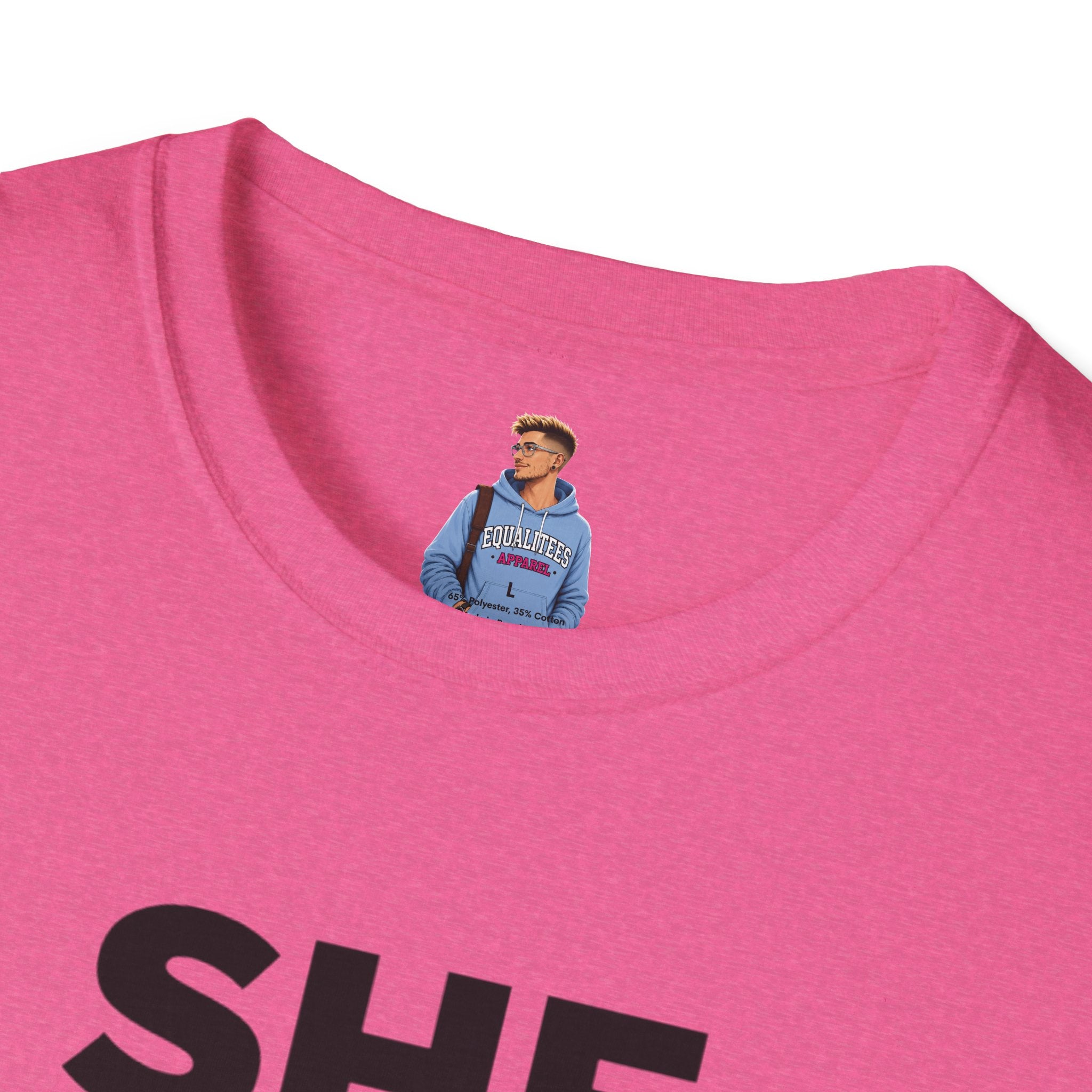 She Said Stop T-Shirt - Bold Statement Tee for Consent Awareness
