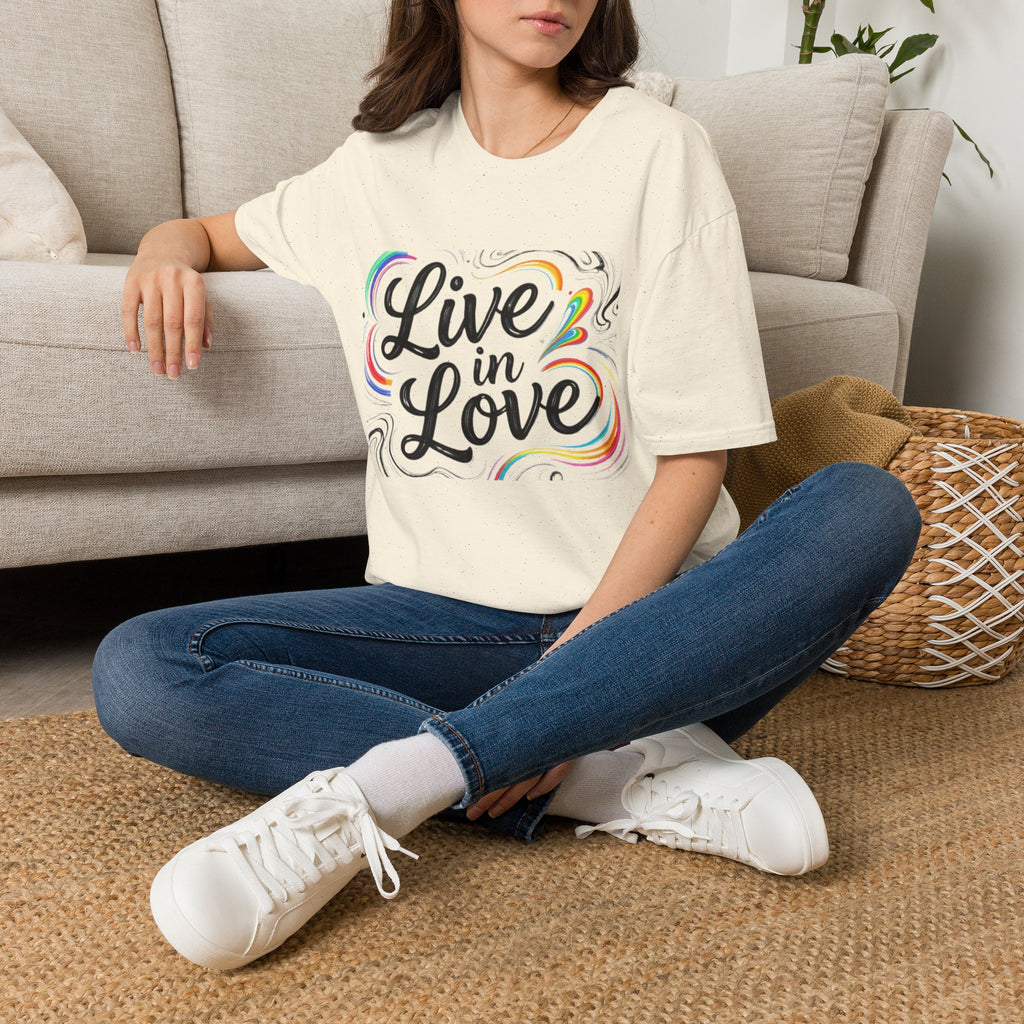 Live in Love Inspirational T-Shirt