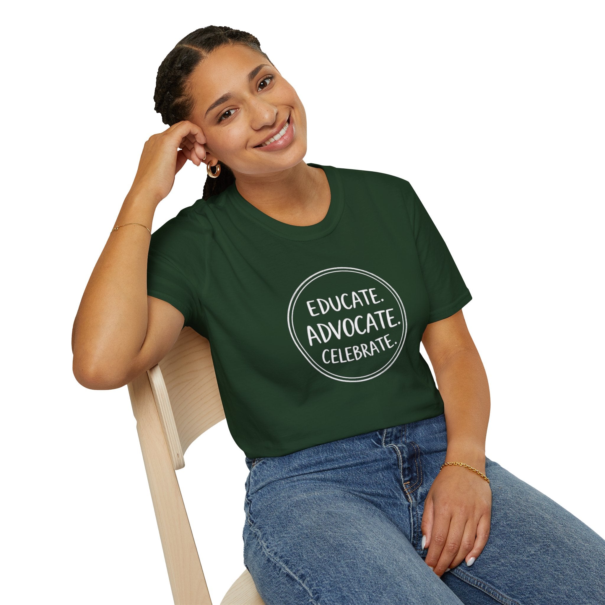 Subtle Pride Educate Advocate Celebrate