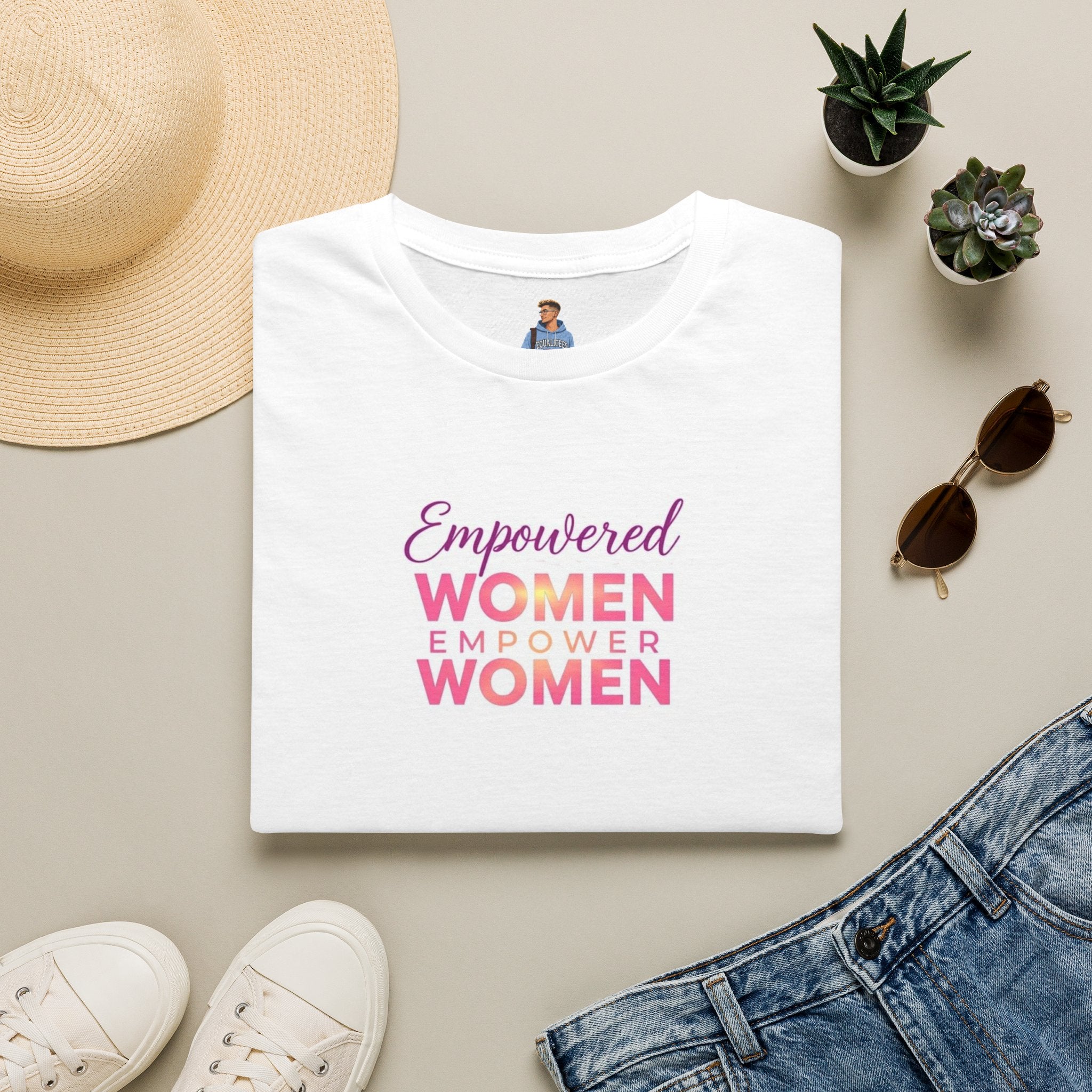 Empowered Women T-Shirt | Unisex Softstyle Tee for Women’s Empowerment