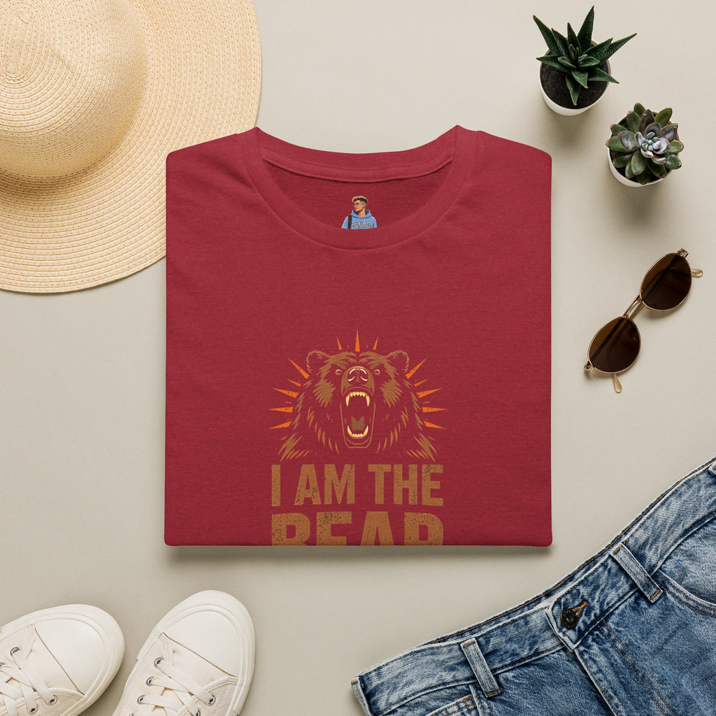 I Am The Bear, Strong Men Respect Women Unisex Softstyle T-Shirt