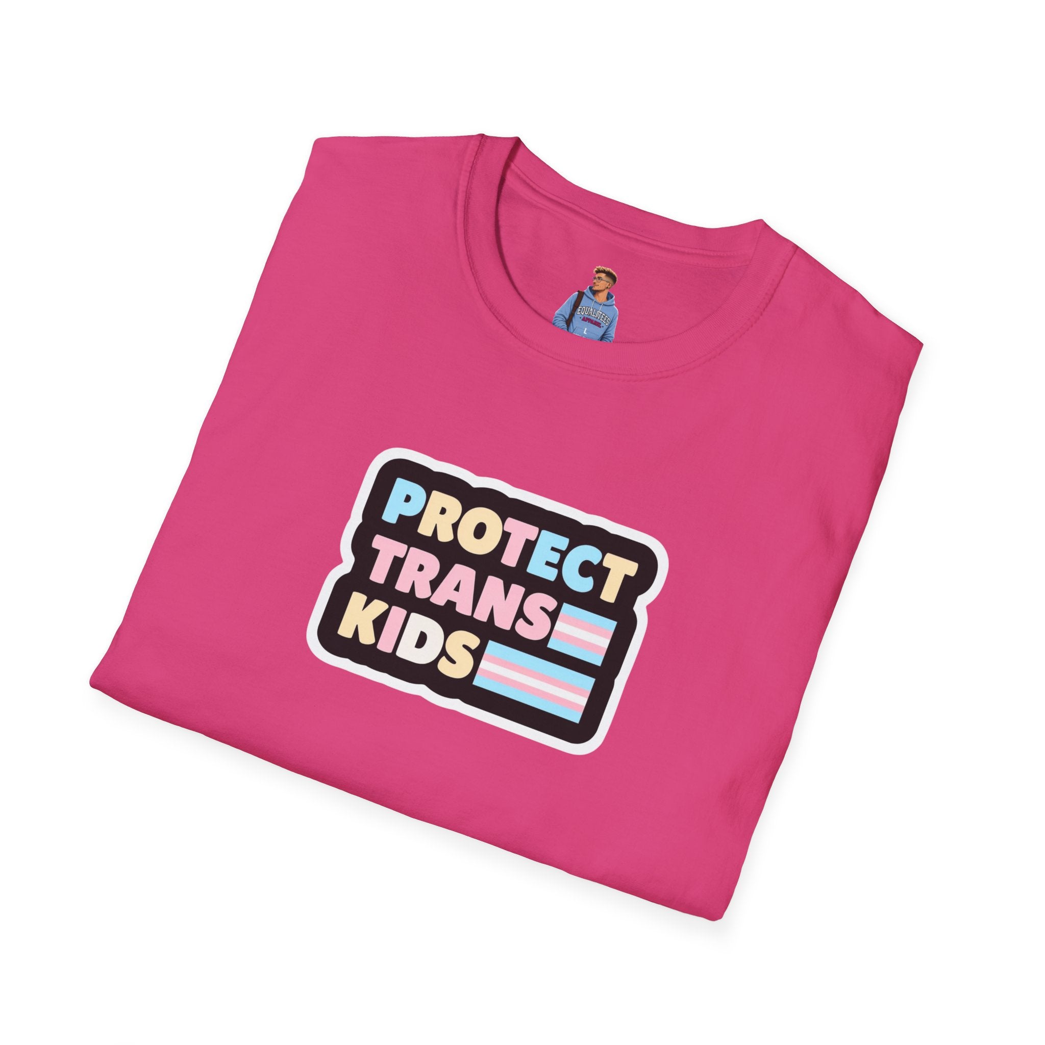 Camiseta unisex de estilo suave "Protect Trans Kids" - Empowerment &amp; Pride Apparel
