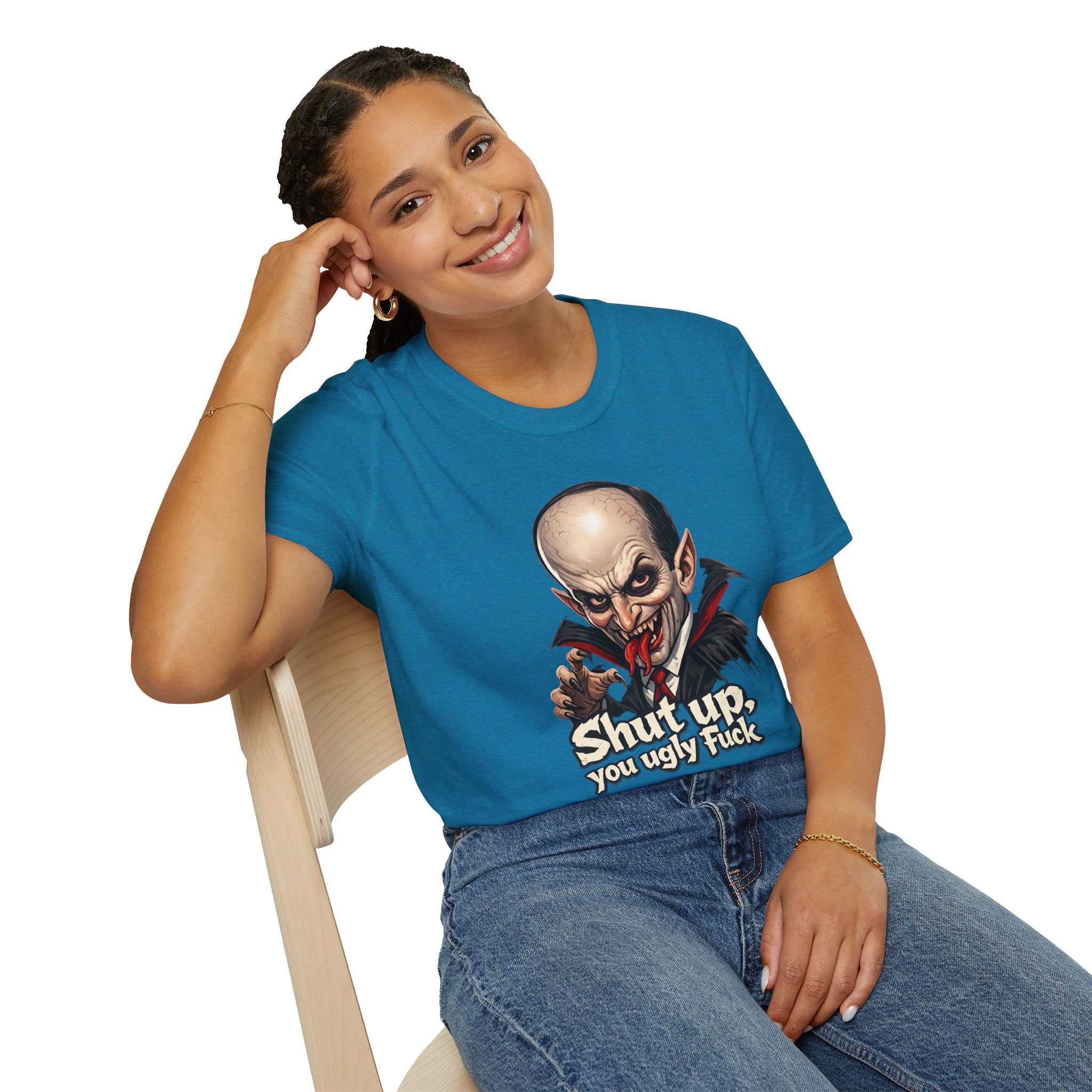 “Shut up, you ugly fuck” Funny graphic tee