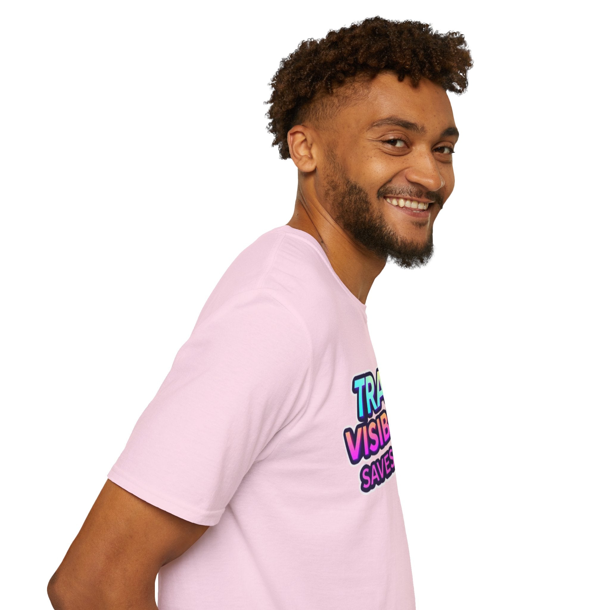 Trans Visibility Saves Lives Statement T-shirt