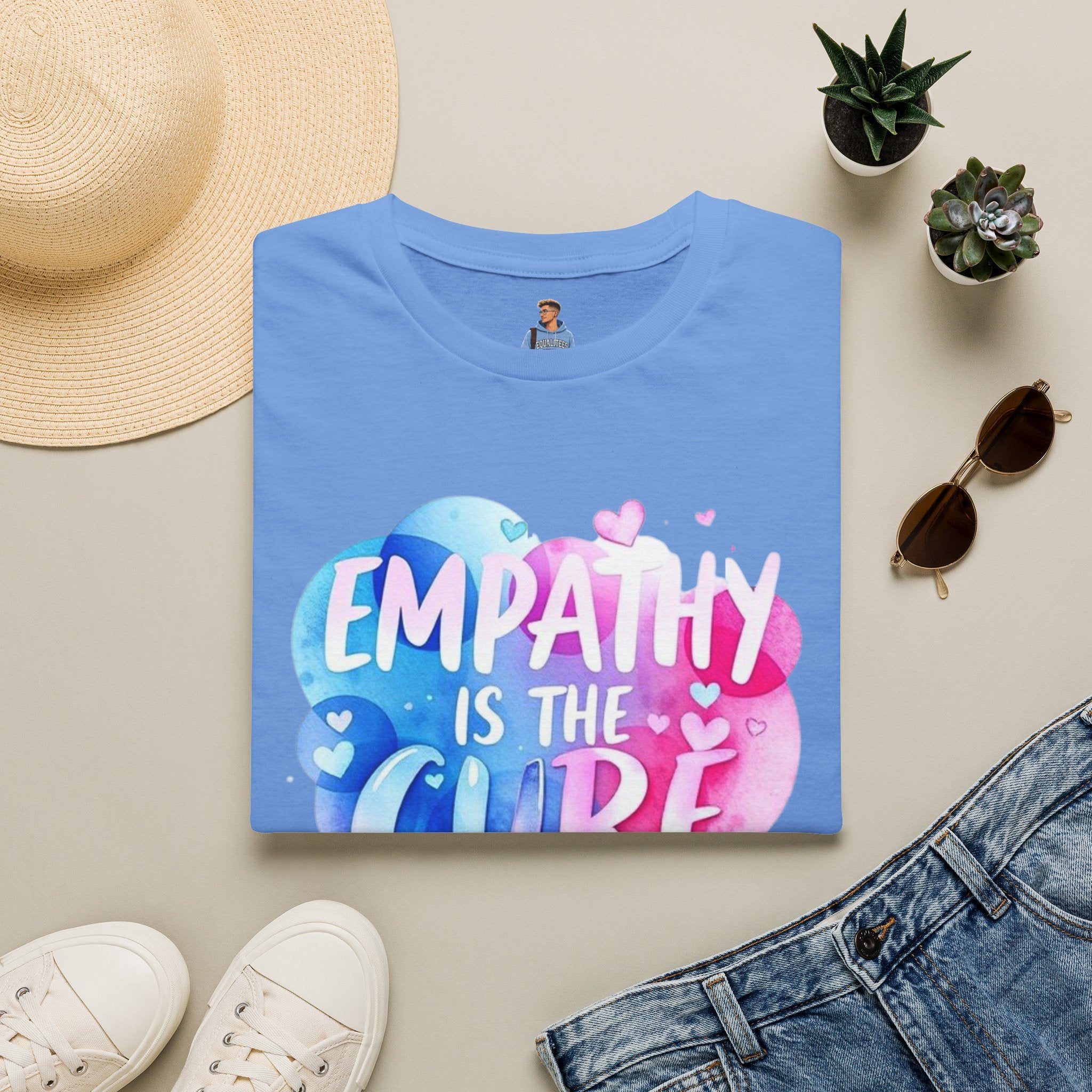 Empathy is the Cure Unisex Softstyle T-Shirt - Comfortable and Inspirational Tee for Everyday Wear