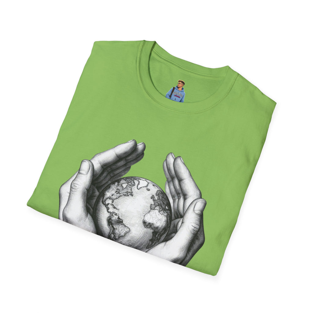 Earth in Your Hands T-Shirt — Protect the Planet Graphic Tee