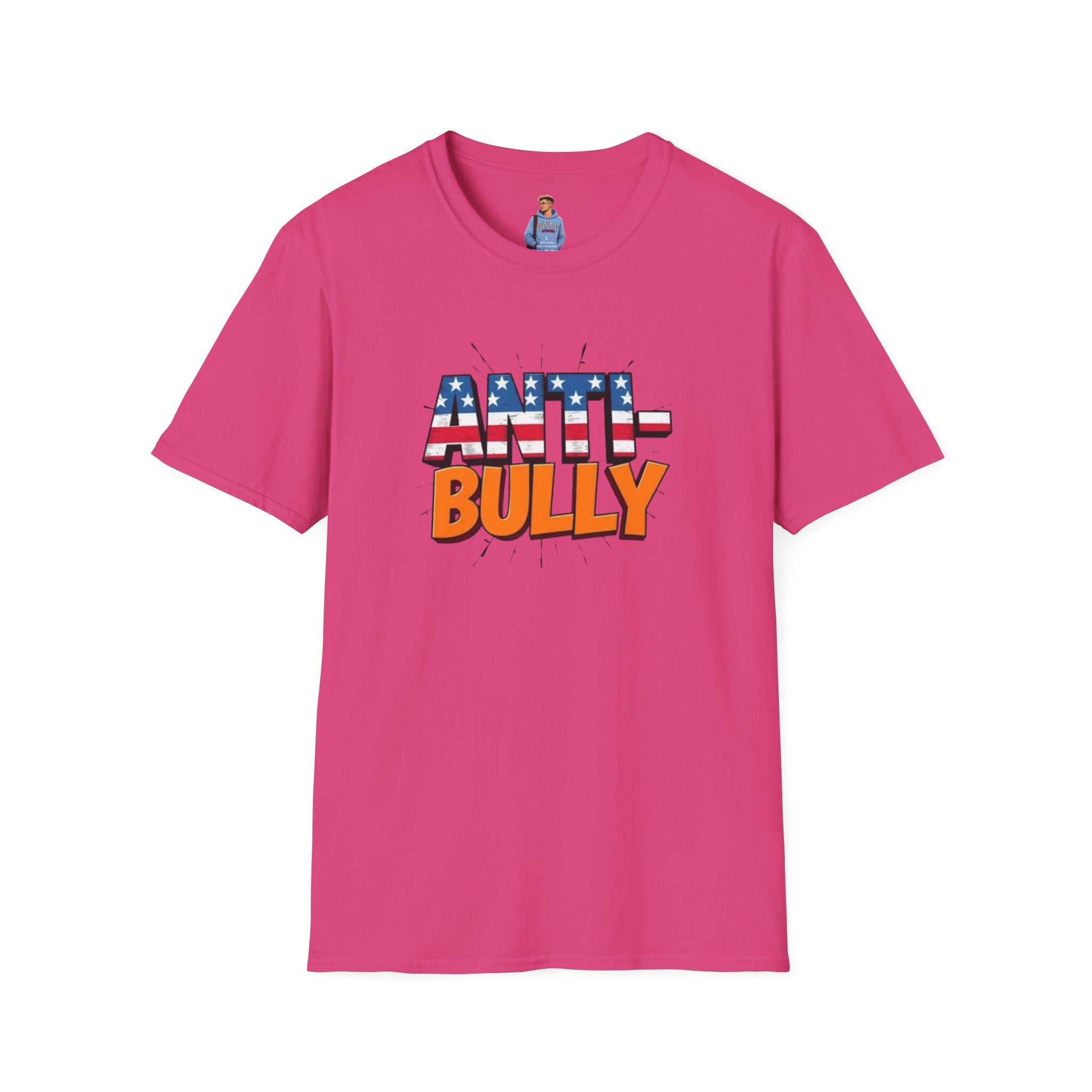 Camiseta unisex antibullying de estilo suave: apoya la concienciación contra el bullying