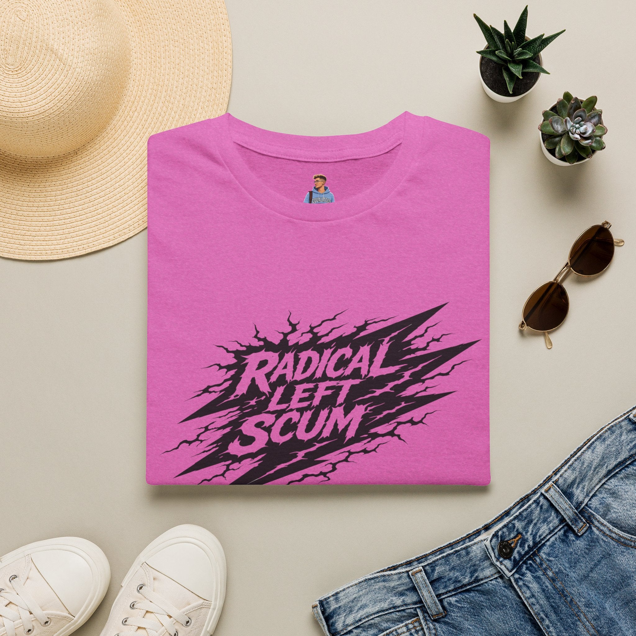 Radical Left Scum Graphic T-Shirt