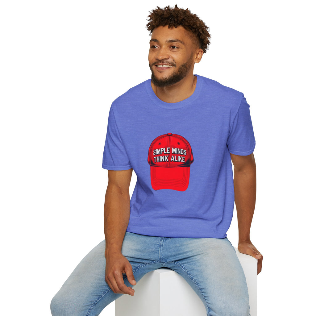 Simple Minds Think Alike T-Shirt' & 'Make America Think Again' Graphic Tee