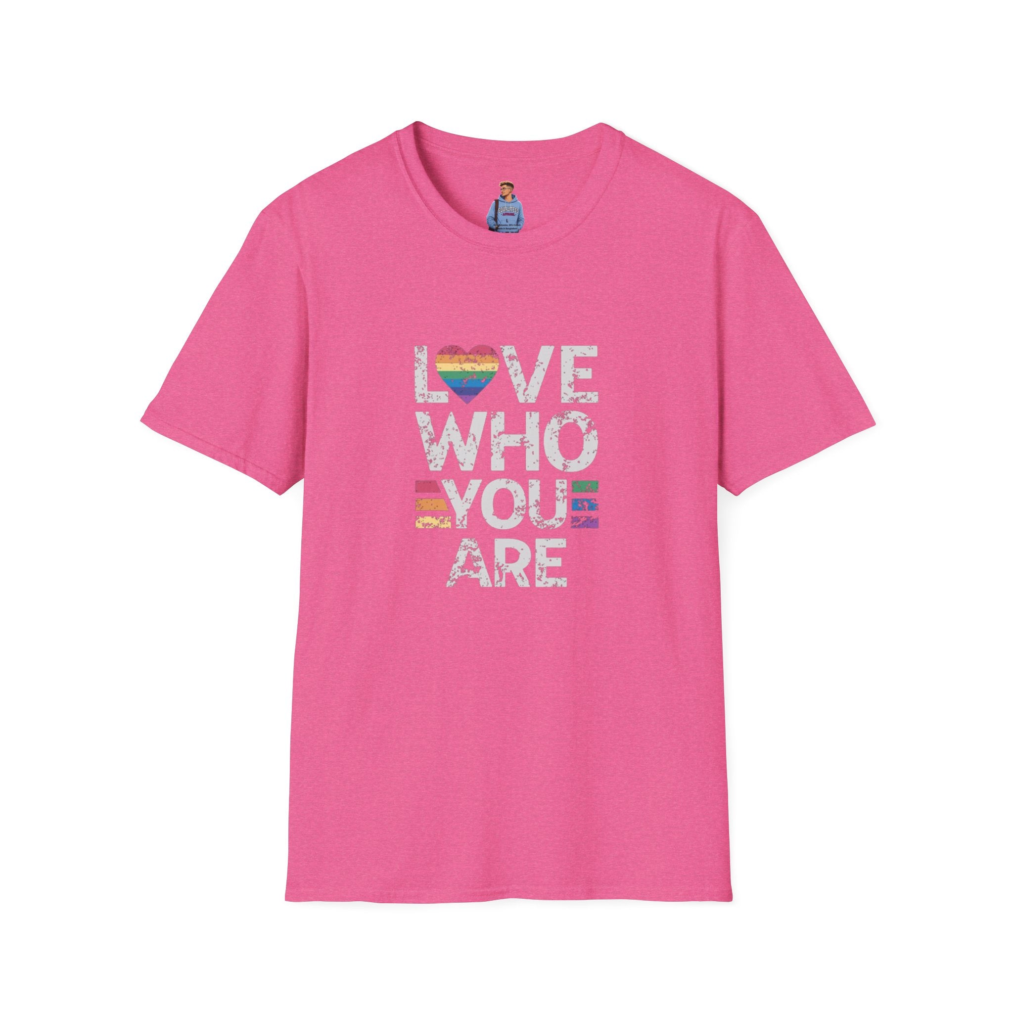 Love Who You Are Unisex Softstyle T-Shirt