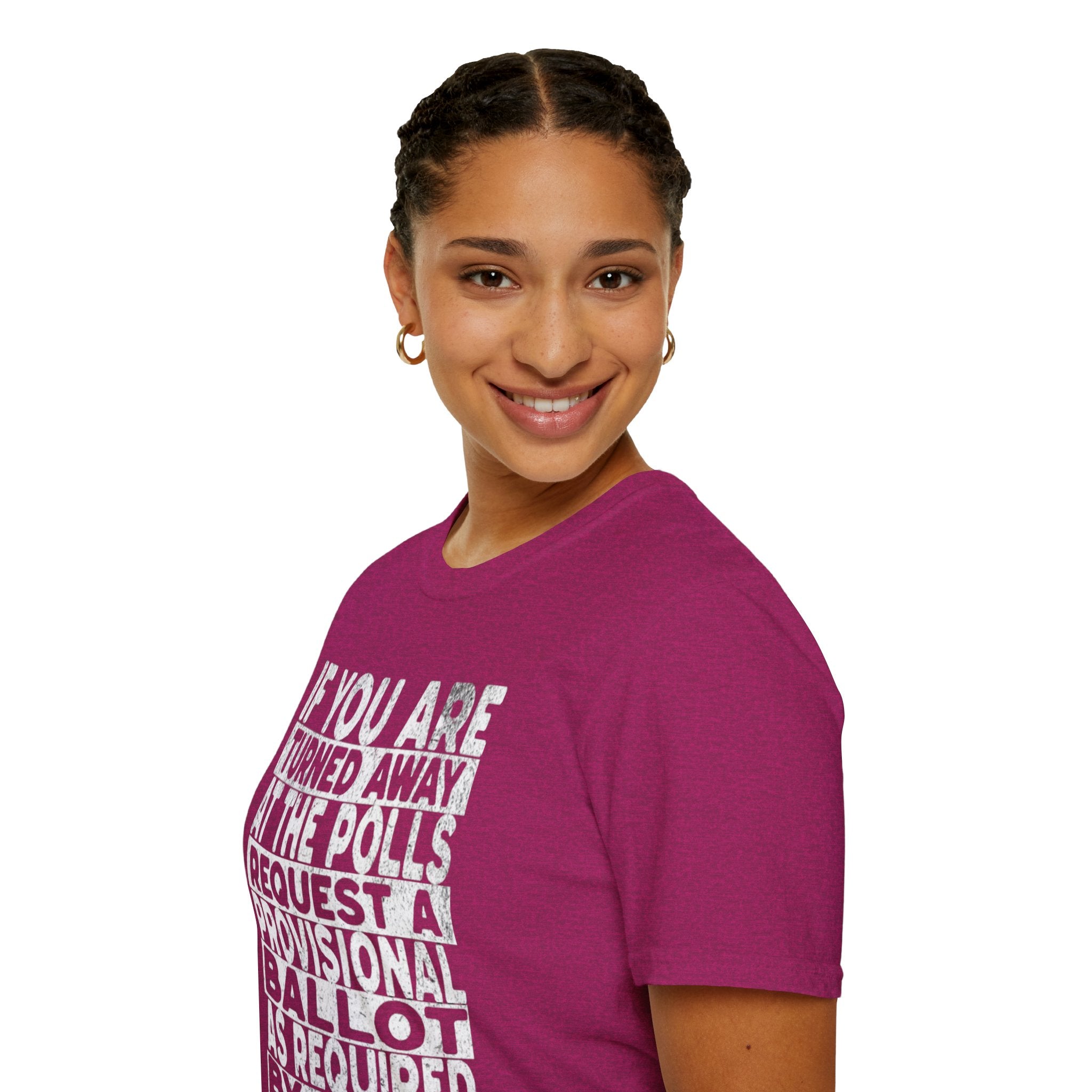 Know Your Rights Voter English T-Shirt