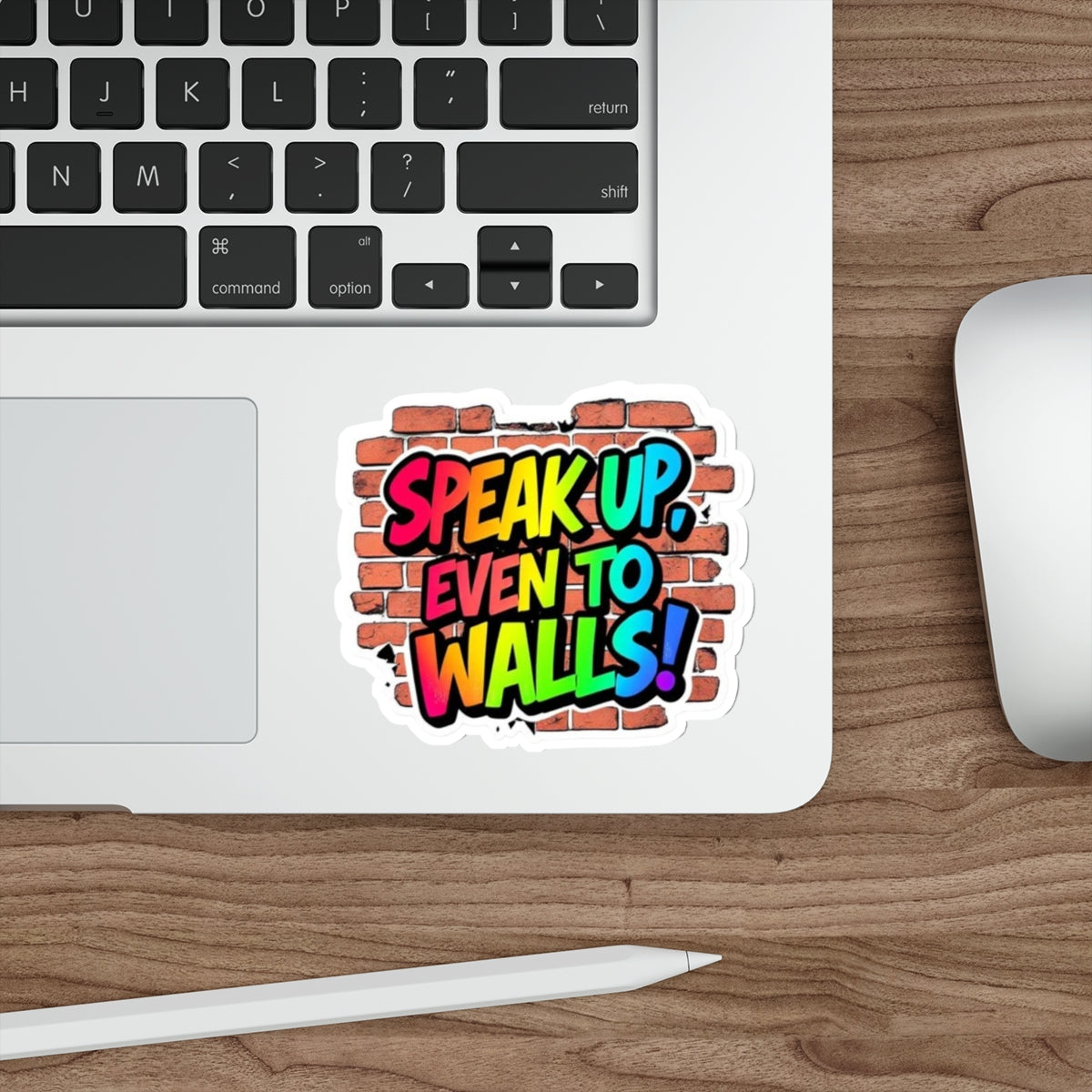 Speak Up Die-Cut Sticker - EqualiTees.Me